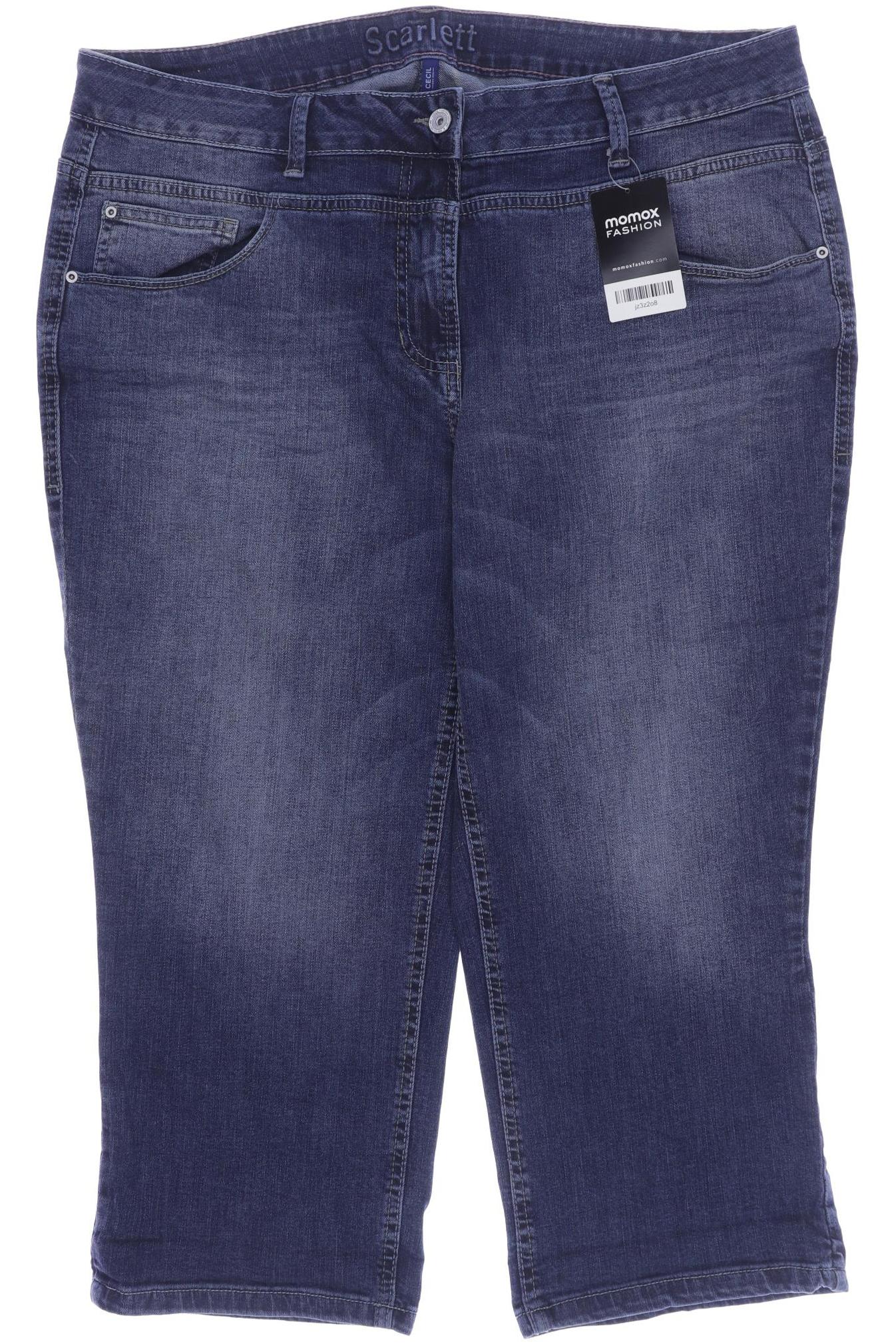 

CECIL Damen Jeans, blau