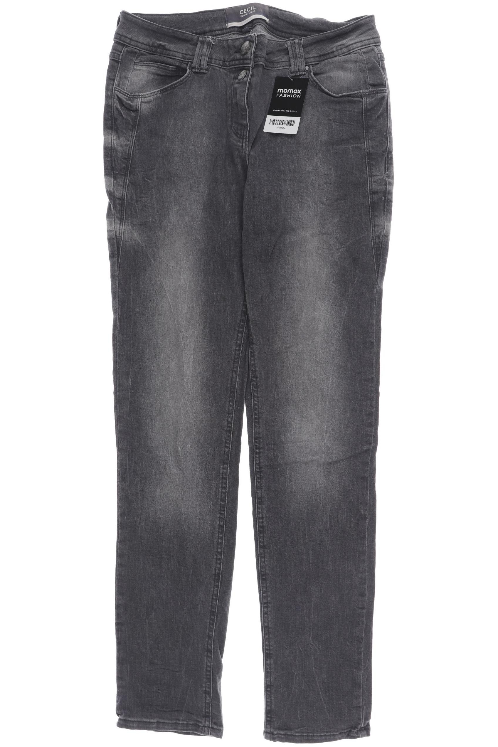 

Cecil Damen Jeans, grau, Gr. 28