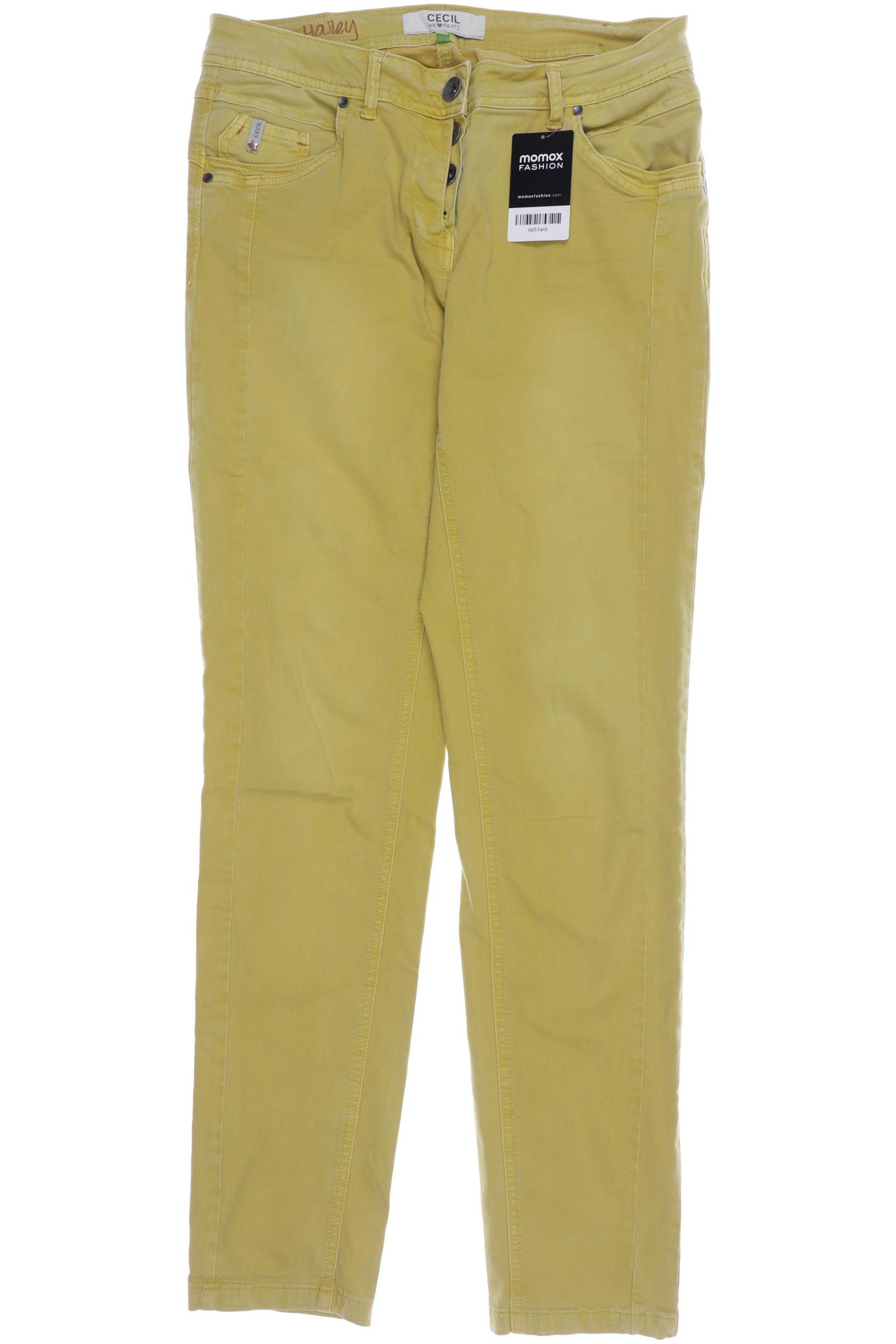 Thumbnail - Cecil Damen Jeans, gelb, Gr. 28