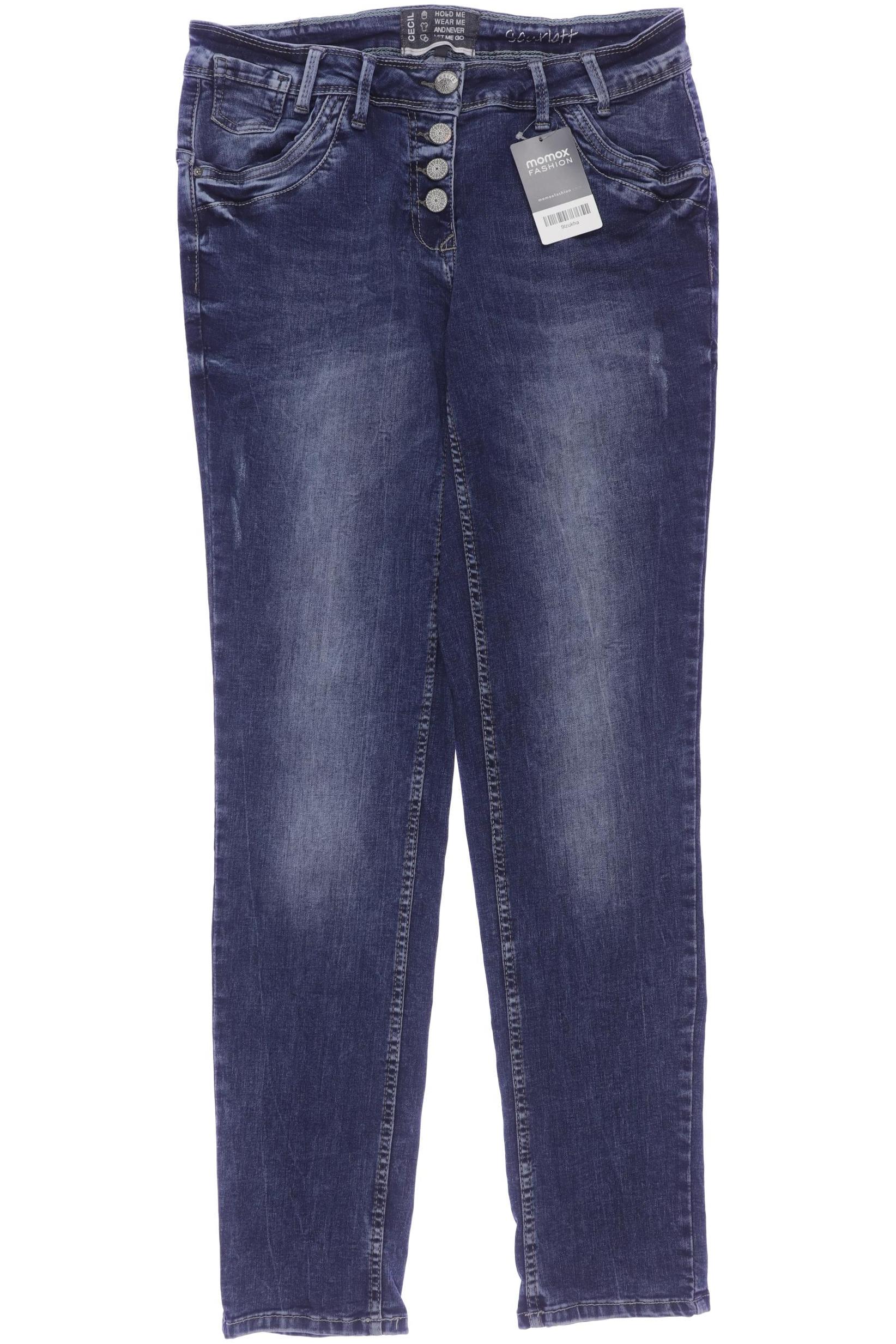 

Cecil Damen Jeans, marineblau, Gr. 30