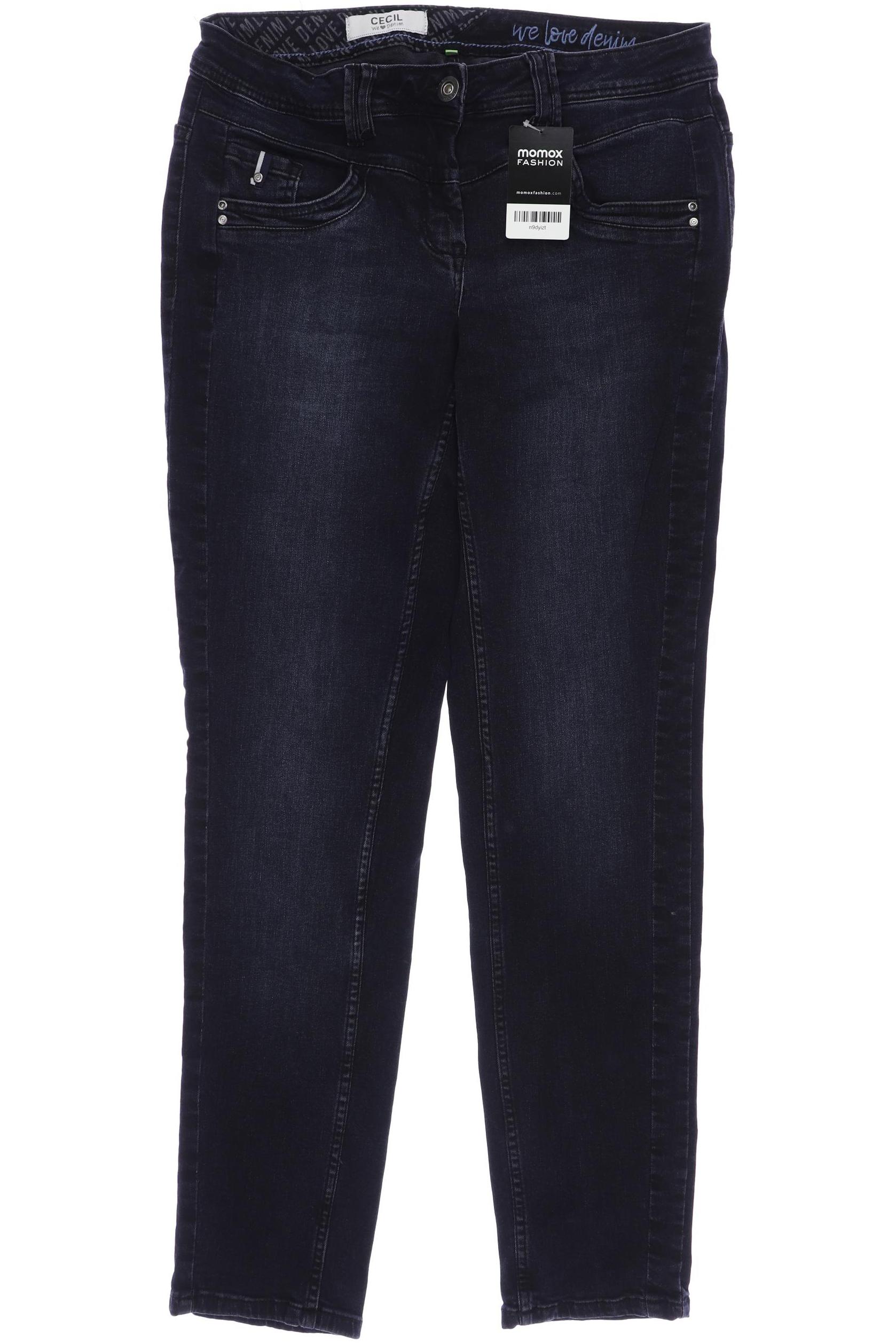 

CECIL Damen Jeans, marineblau