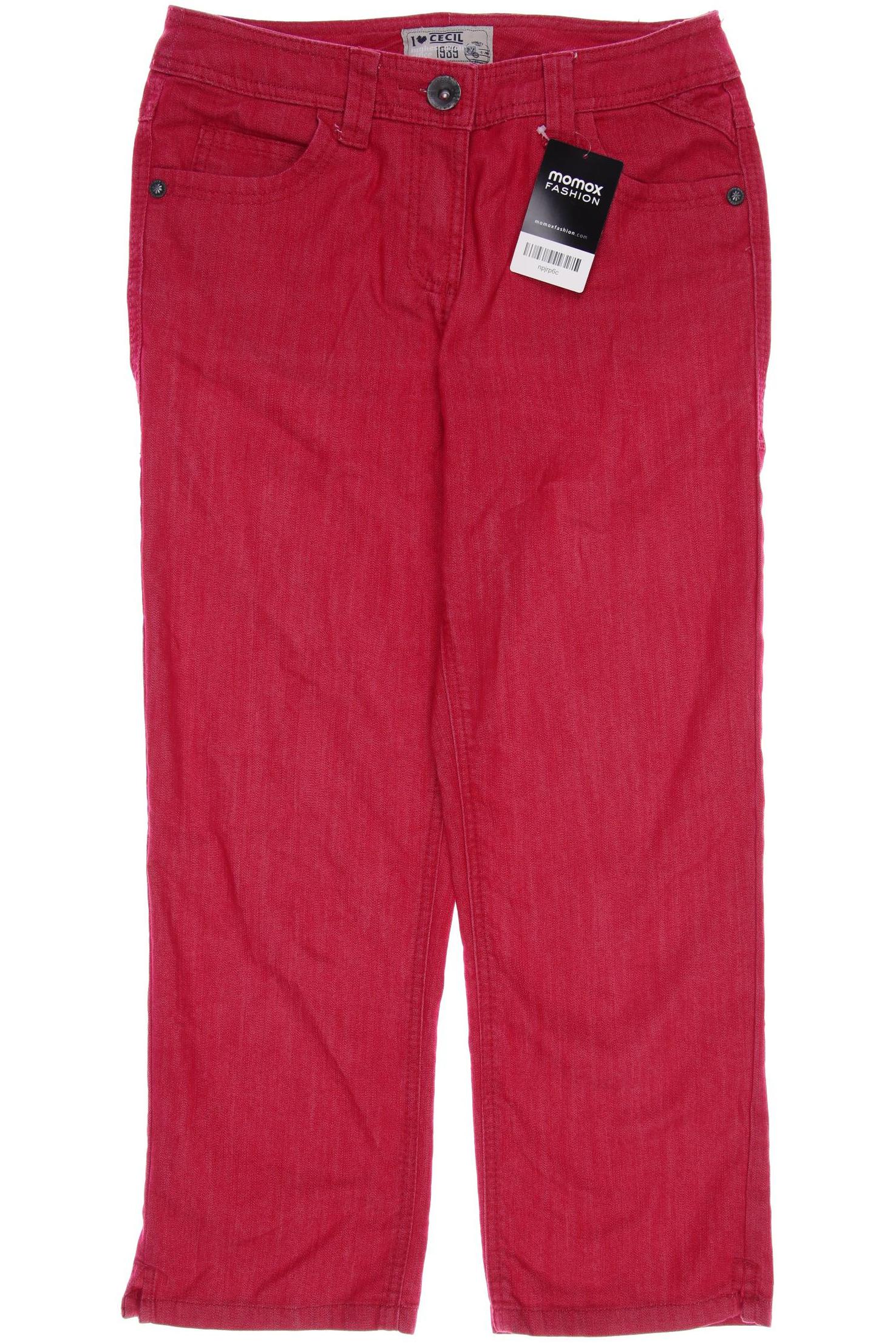 

Cecil Damen Jeans, rot, Gr. 27