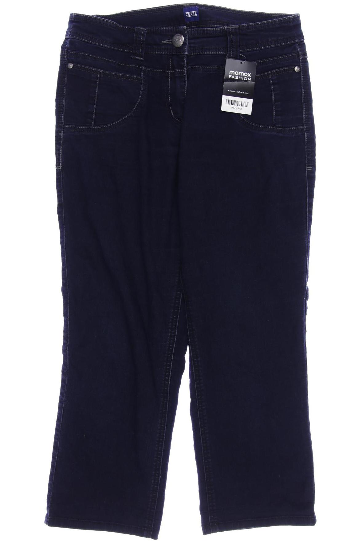 

CECIL Damen Jeans, marineblau