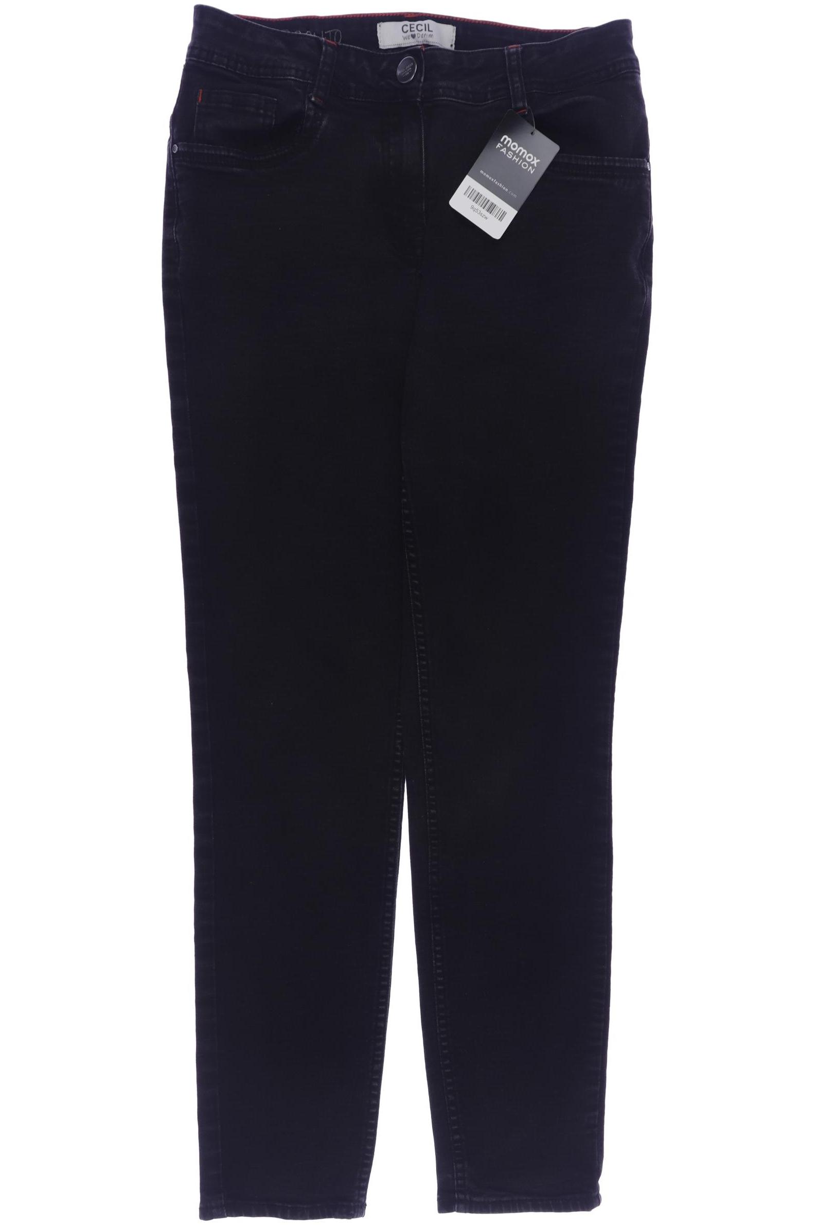 

Cecil Damen Jeans, schwarz, Gr. 28