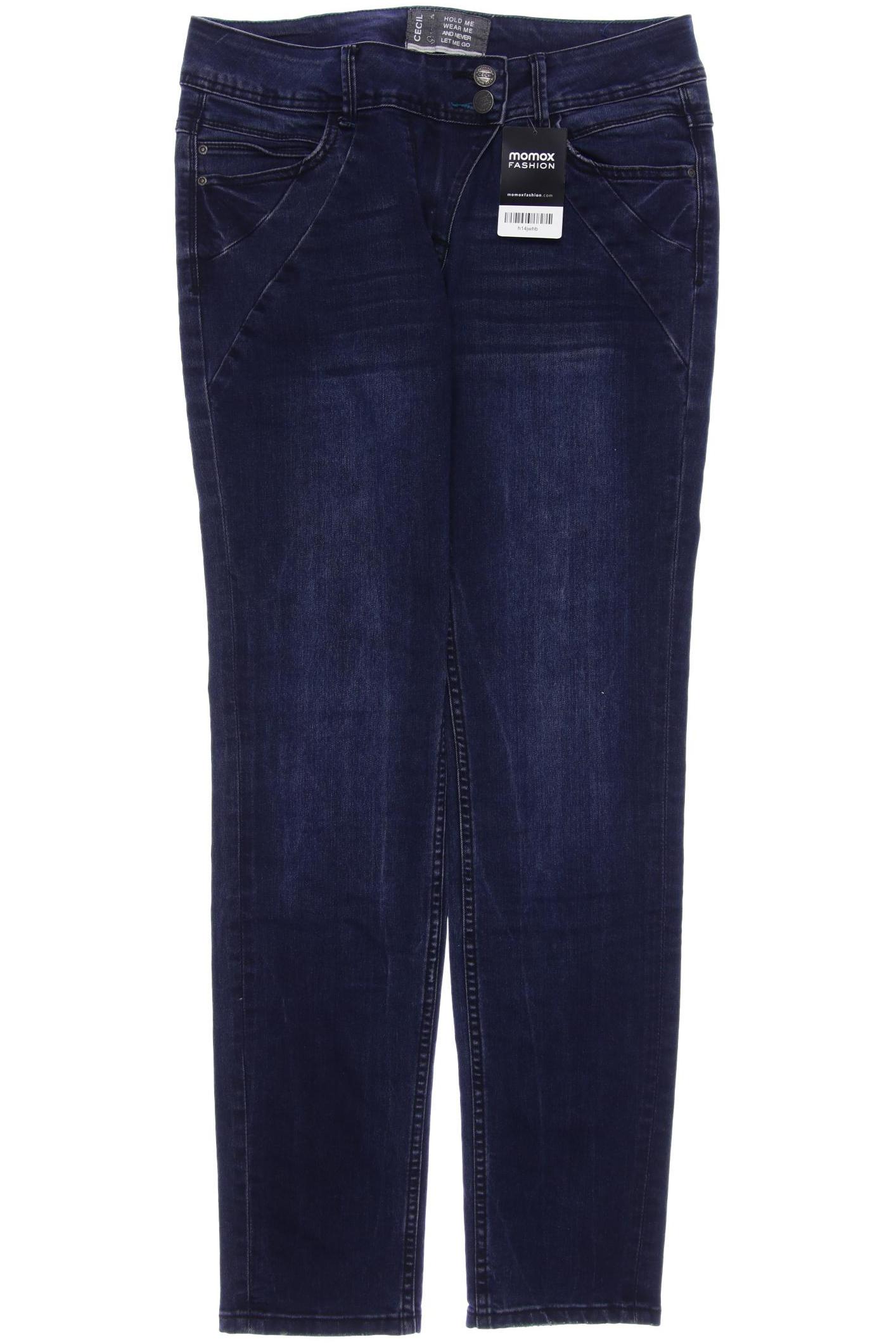 

Cecil Damen Jeans, marineblau, Gr. 28