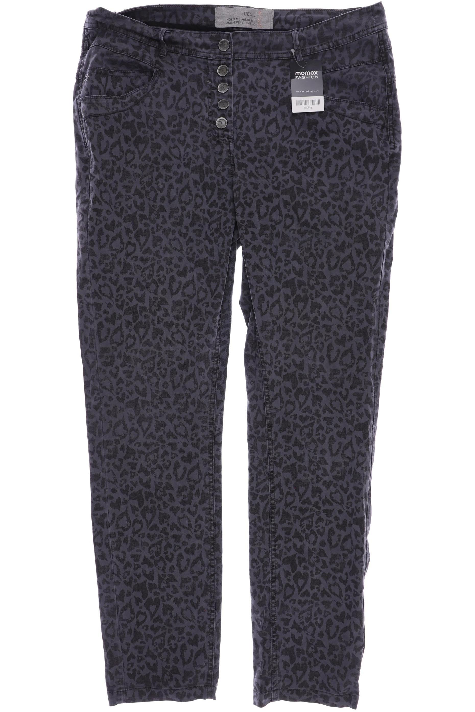 

CECIL Damen Jeans, grau