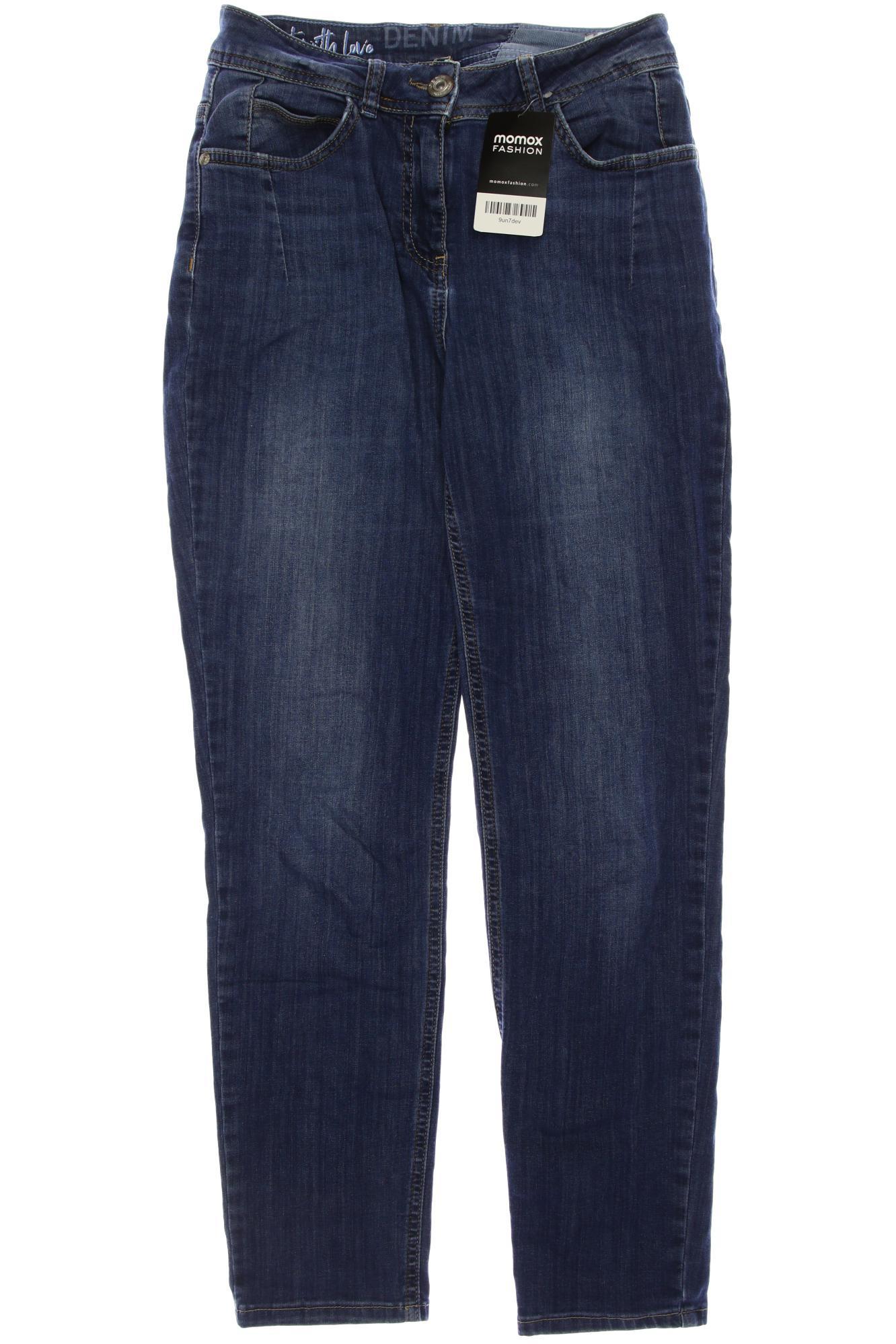 

CECIL Damen Jeans, marineblau