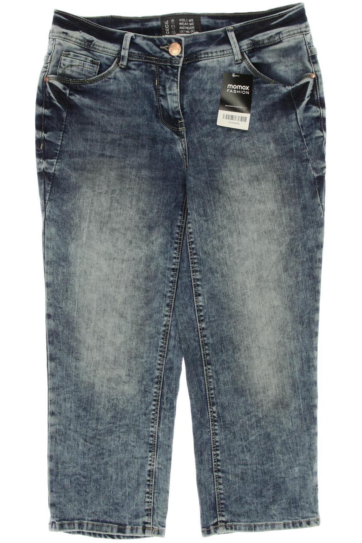 

CECIL Damen Jeans, blau