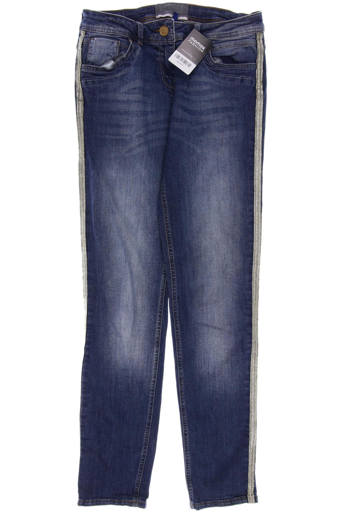 

CECIL Damen Jeans, blau