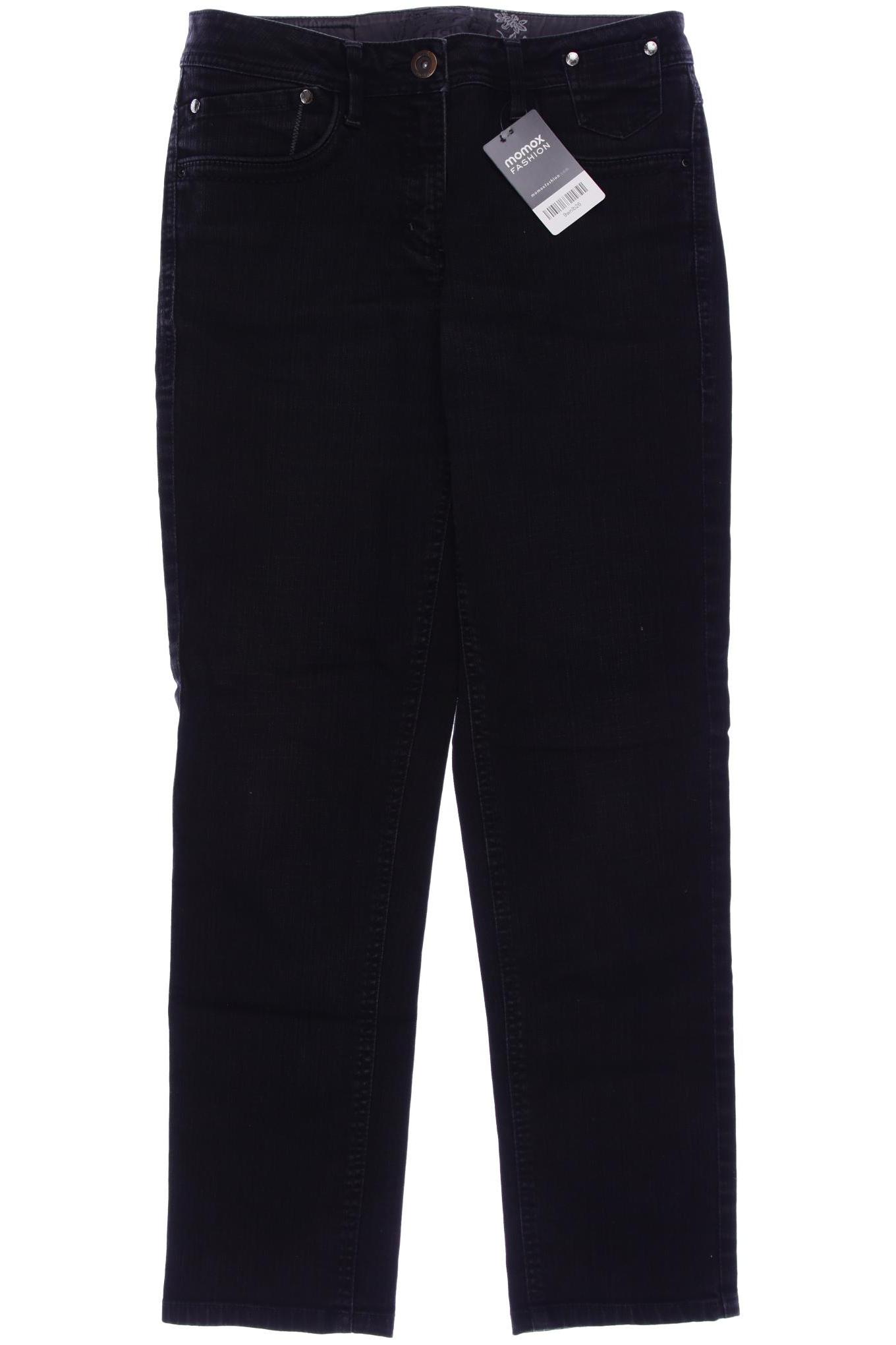 

CECIL Damen Jeans, schwarz