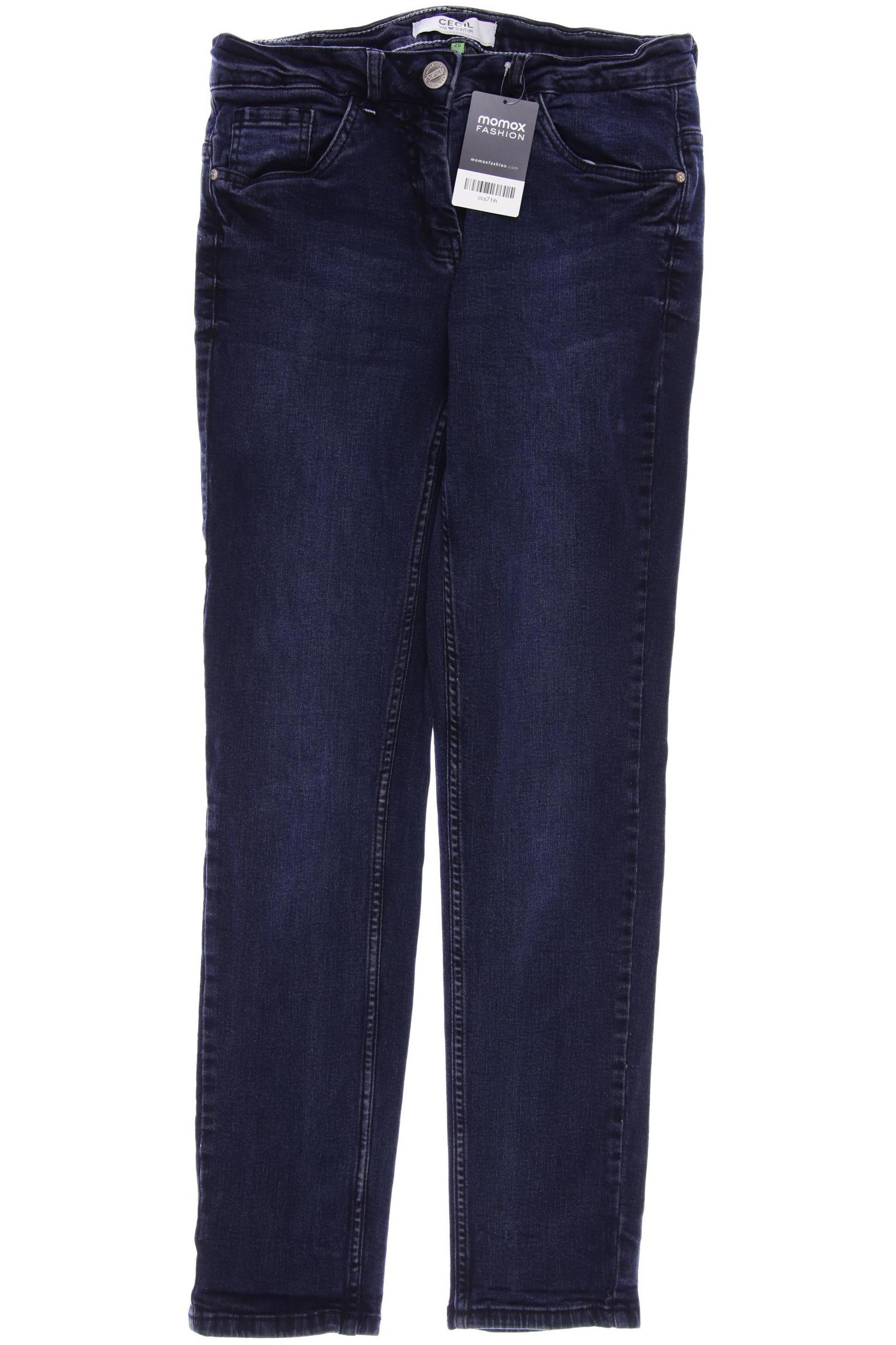 

CECIL Damen Jeans, marineblau