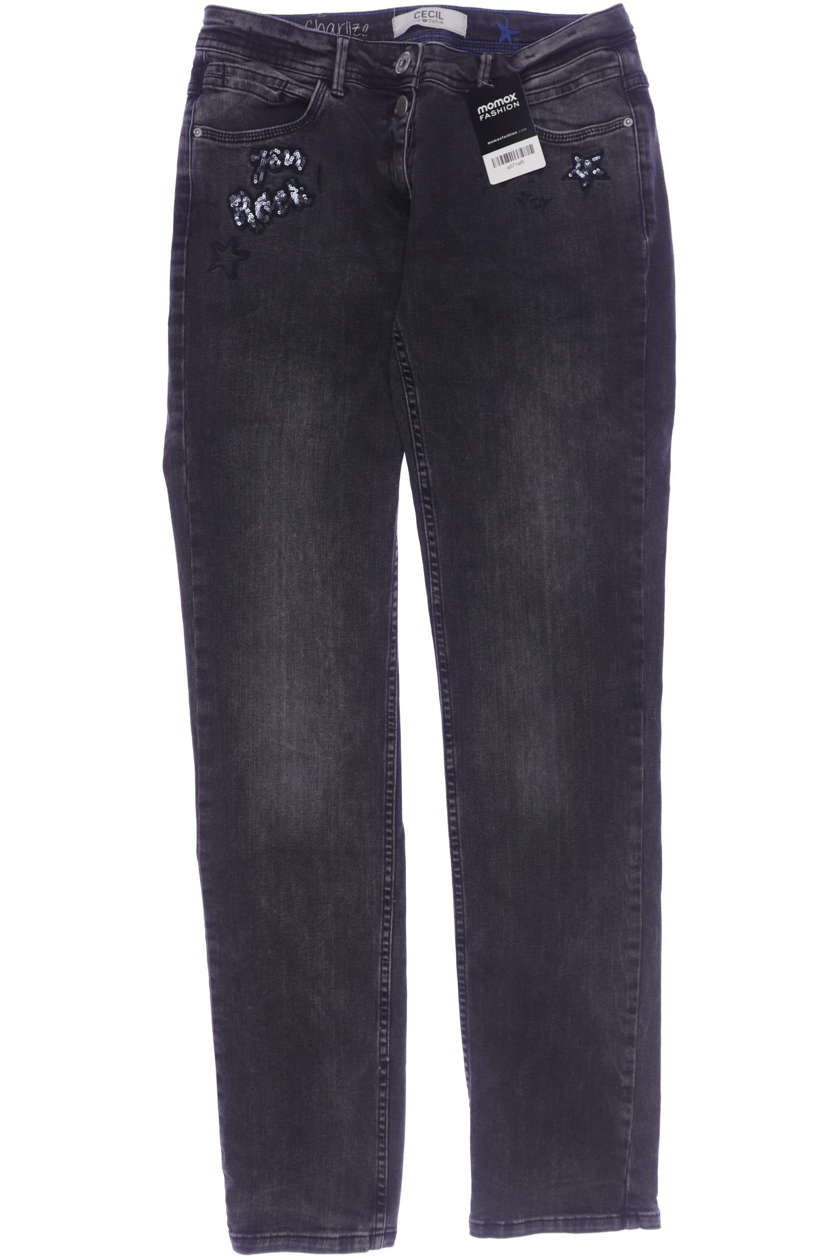 

Cecil Damen Jeans, grau, Gr. 28
