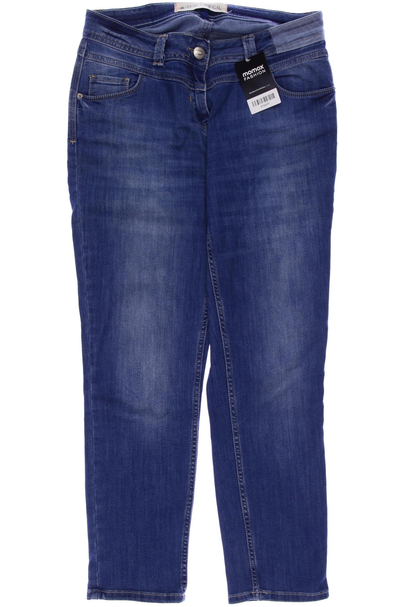 

CECIL Damen Jeans, blau