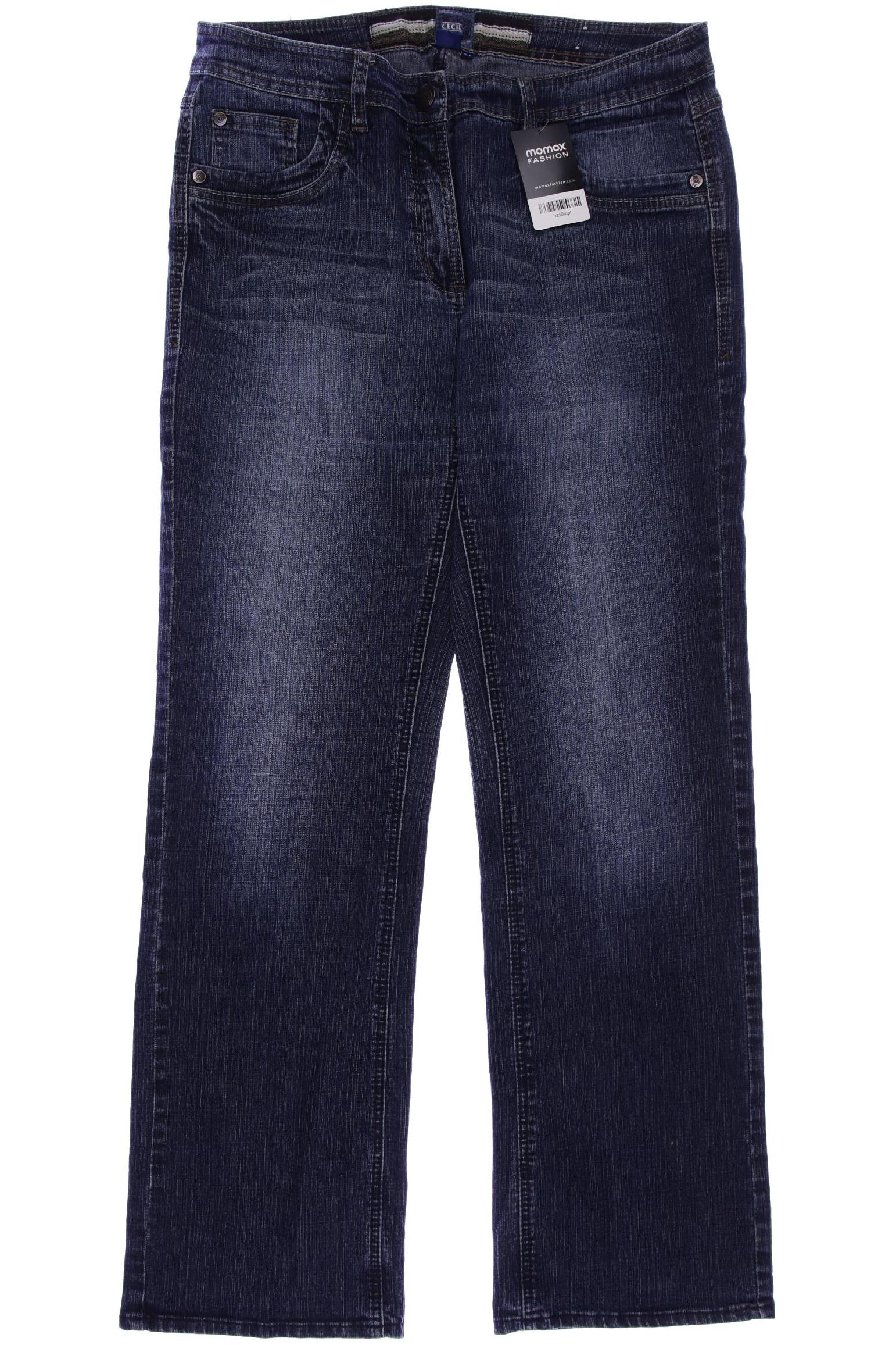 

CECIL Damen Jeans, marineblau
