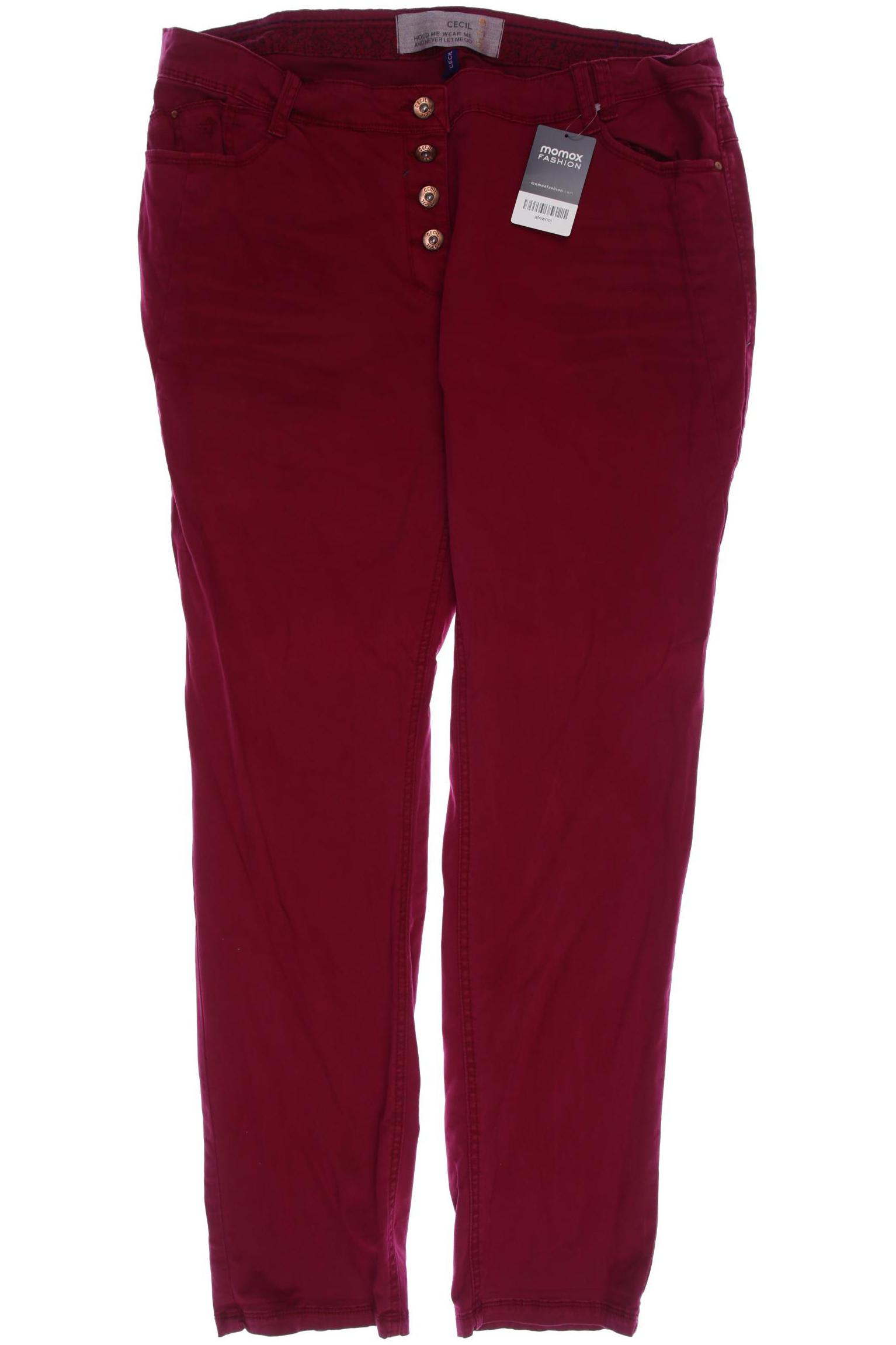 

Cecil Damen Jeans, bordeaux, Gr. 48
