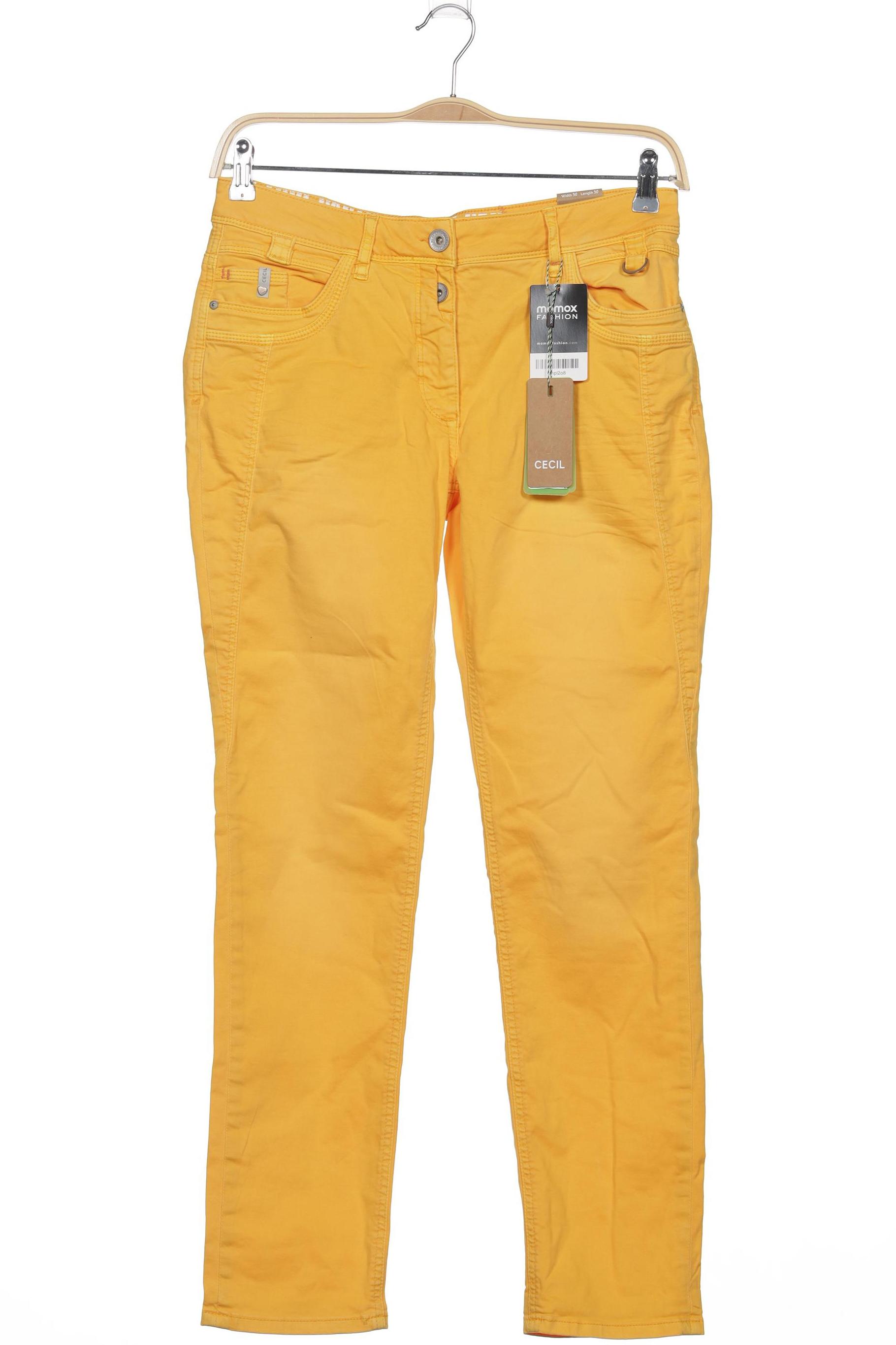 

Cecil Damen Jeans, orange, Gr. 30
