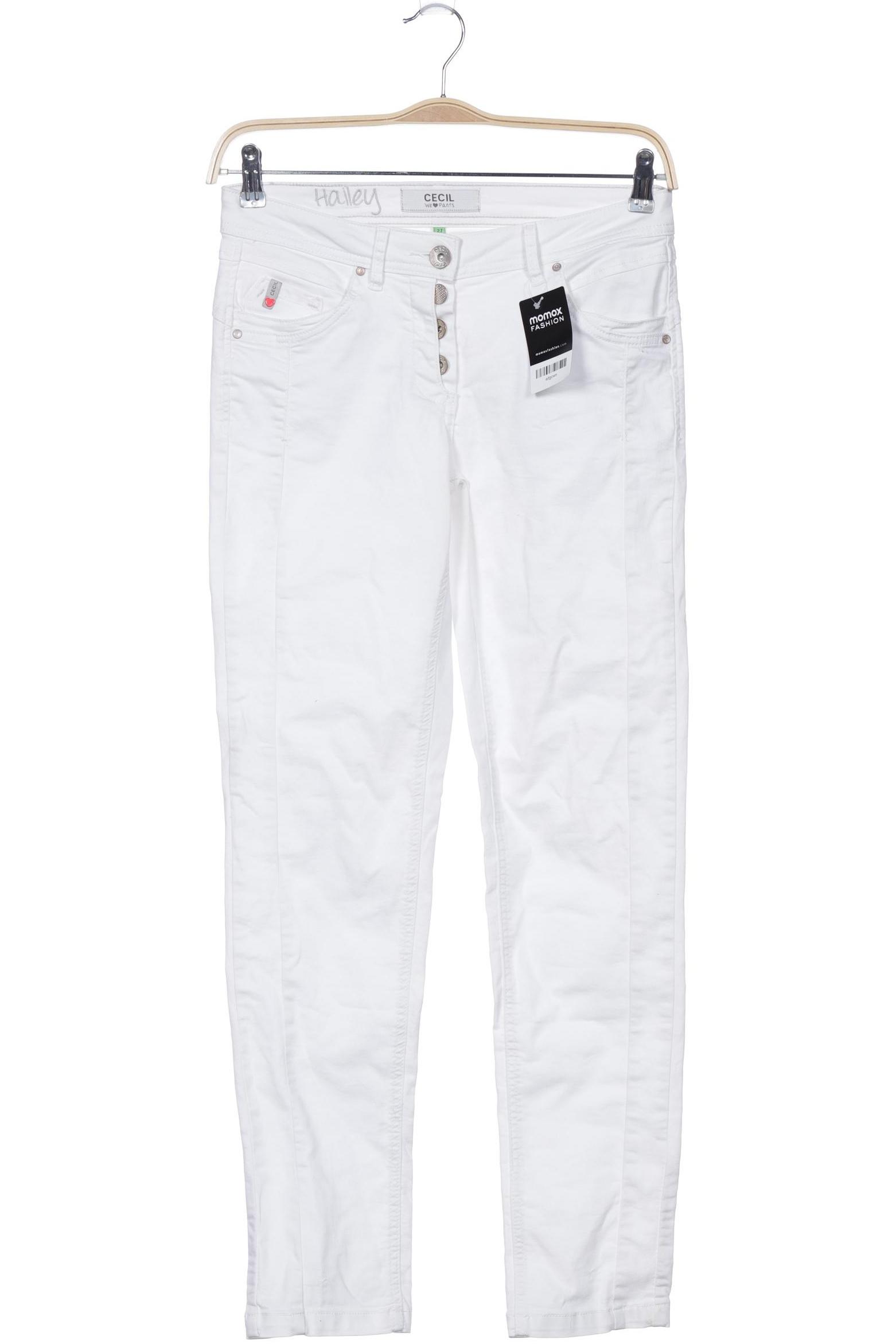 

Cecil Damen Jeans, weiß, Gr. 27