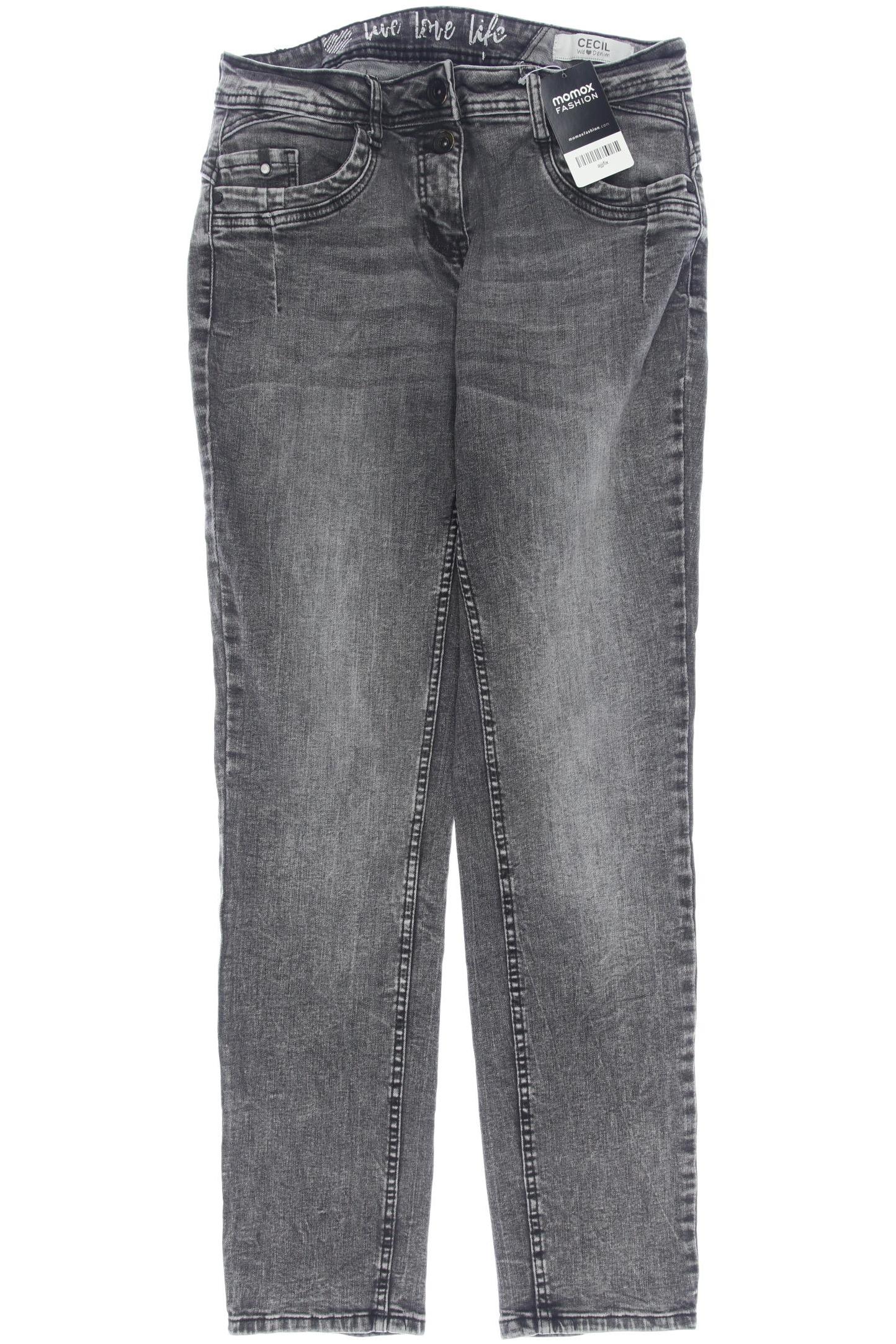 

Cecil Damen Jeans, grau, Gr. 29