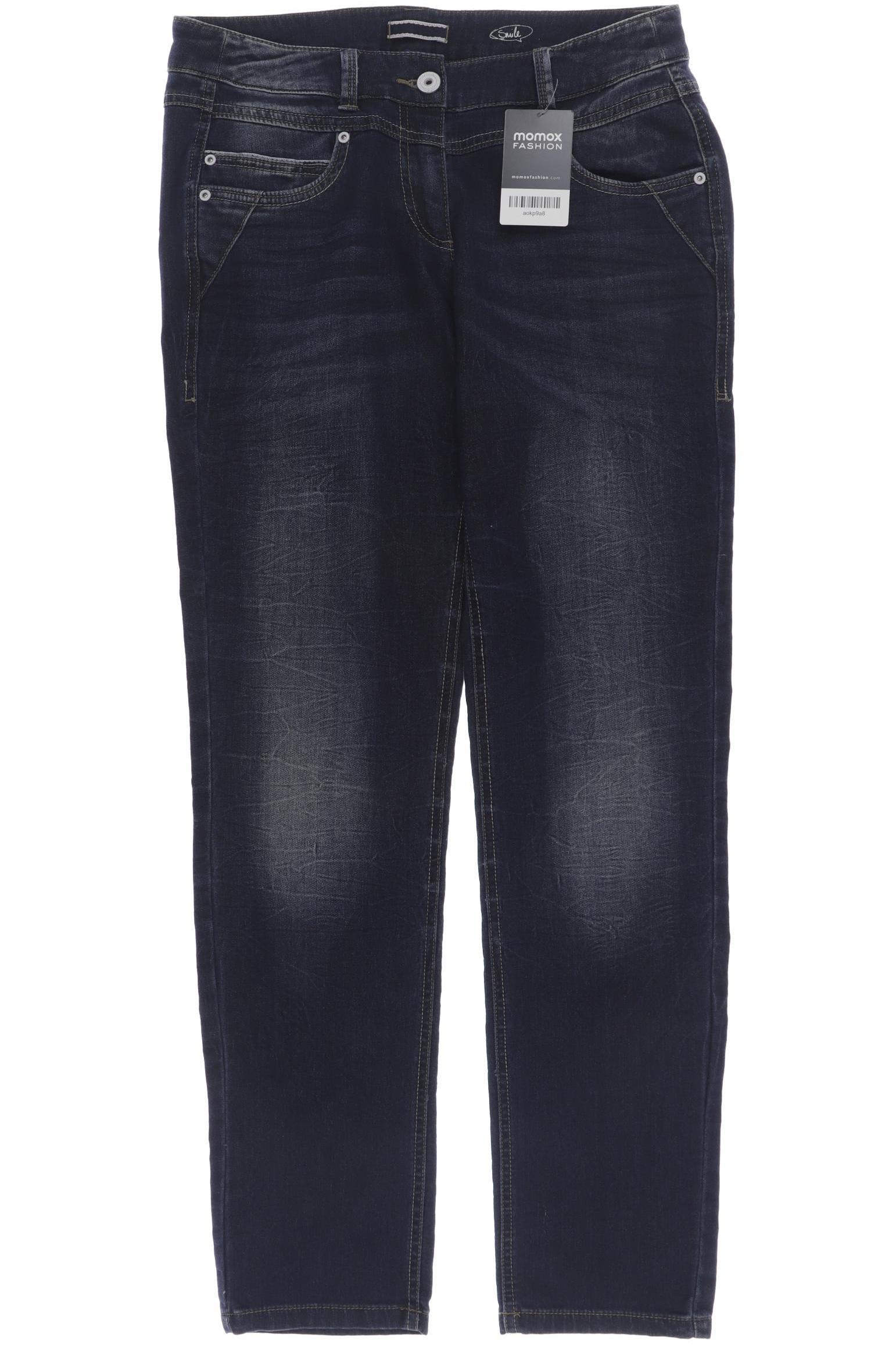 

CECIL Damen Jeans, marineblau