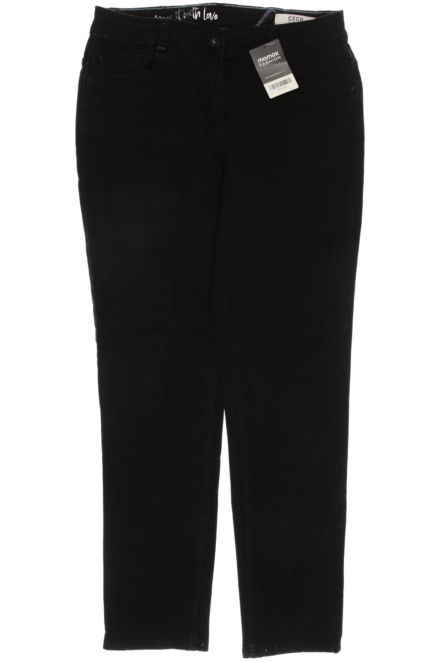 

Cecil Damen Jeans, schwarz, Gr. 30