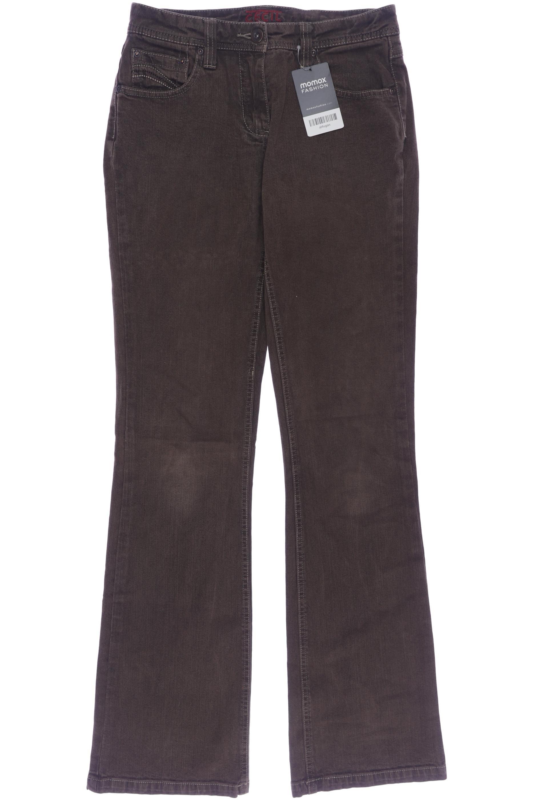 

Cecil Damen Jeans, braun, Gr. 27