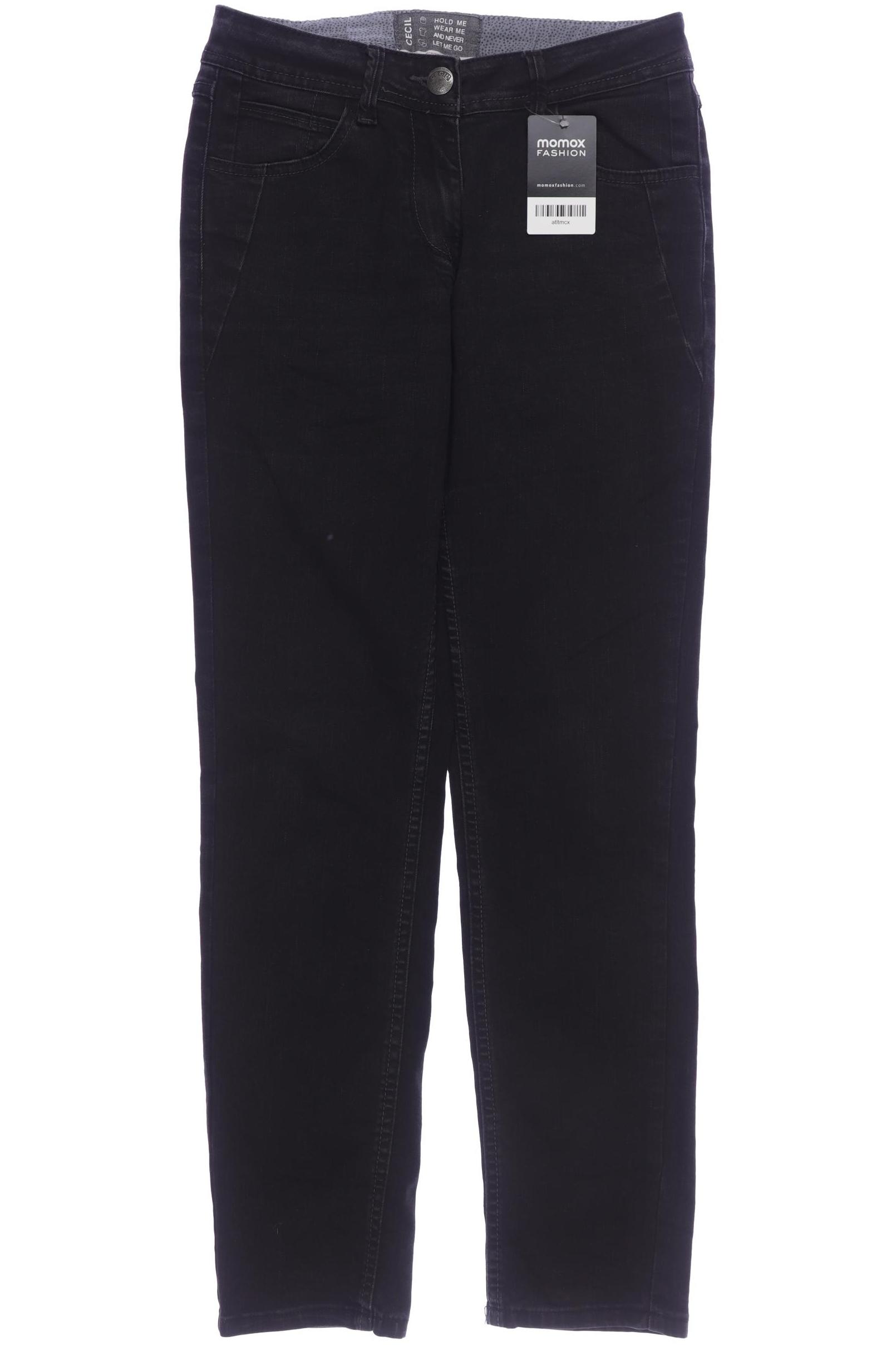 

Cecil Damen Jeans, schwarz, Gr. 26