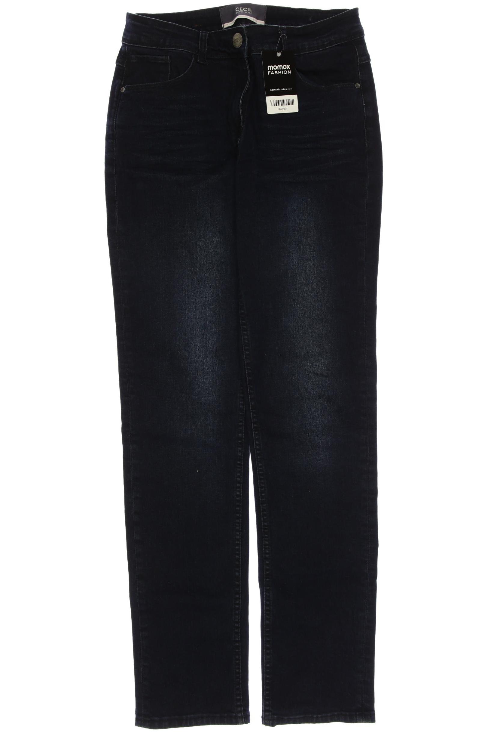 

CECIL Damen Jeans, marineblau