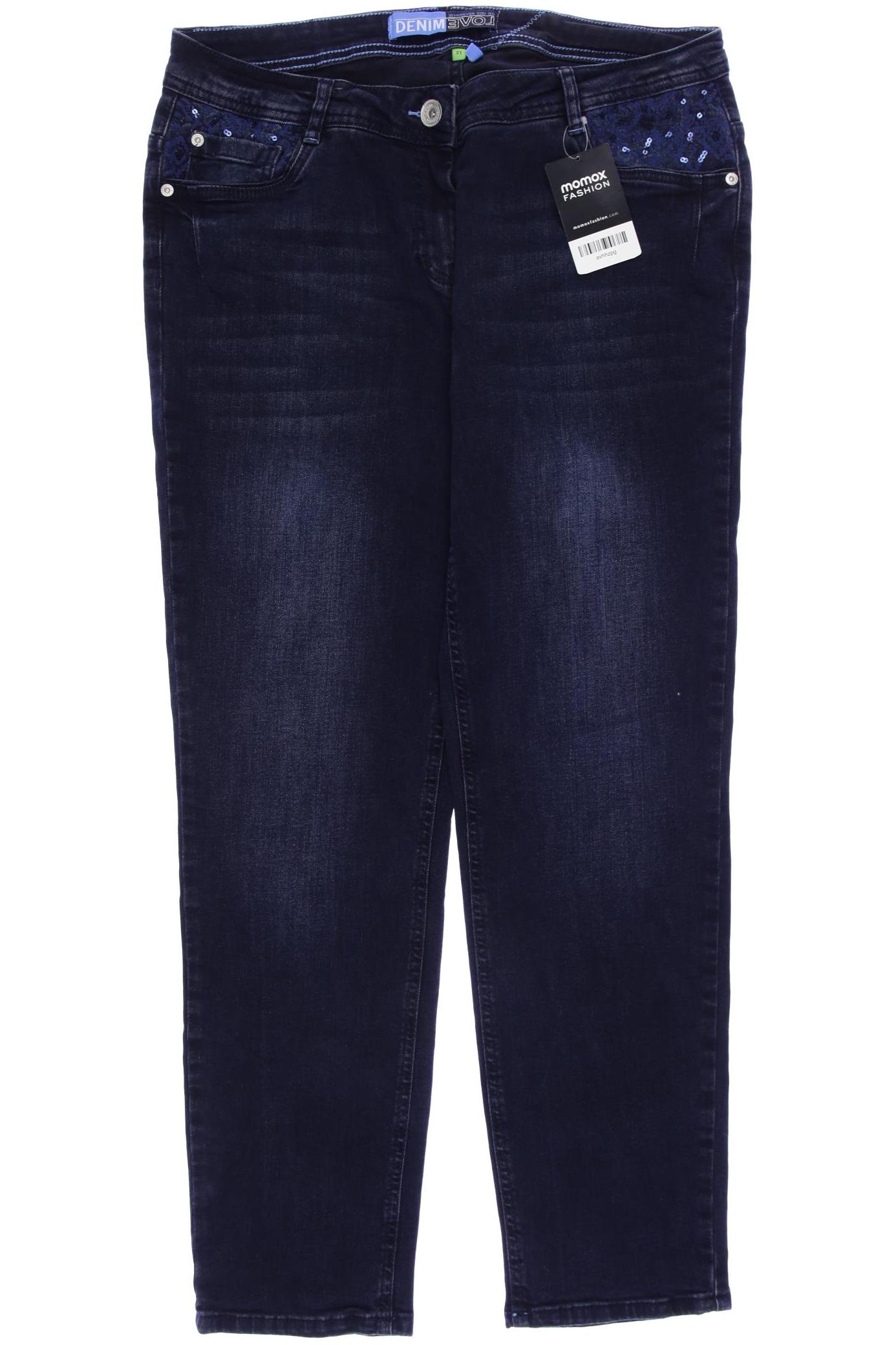 

CECIL Damen Jeans, marineblau