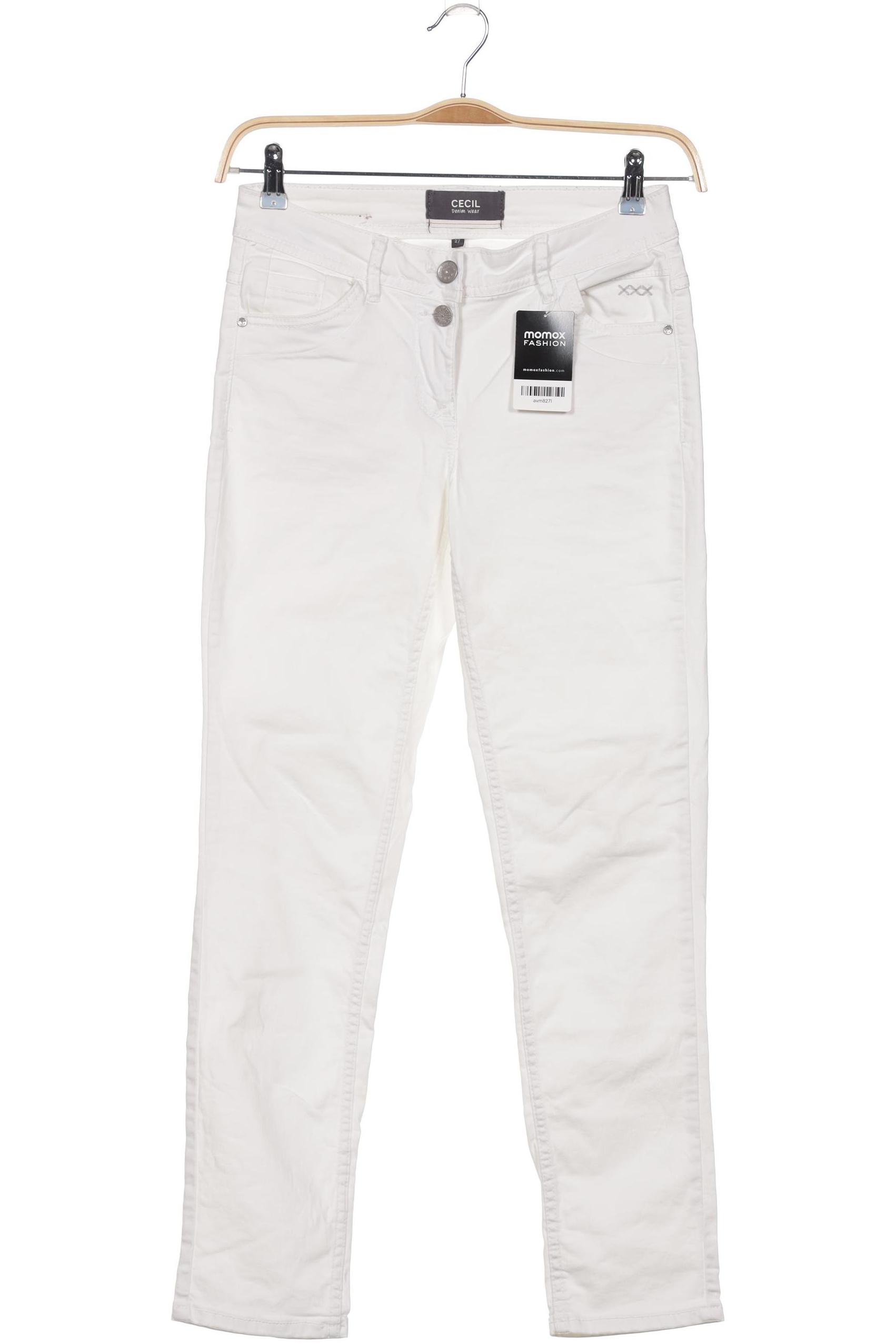 

Cecil Damen Jeans, weiß, Gr. 27