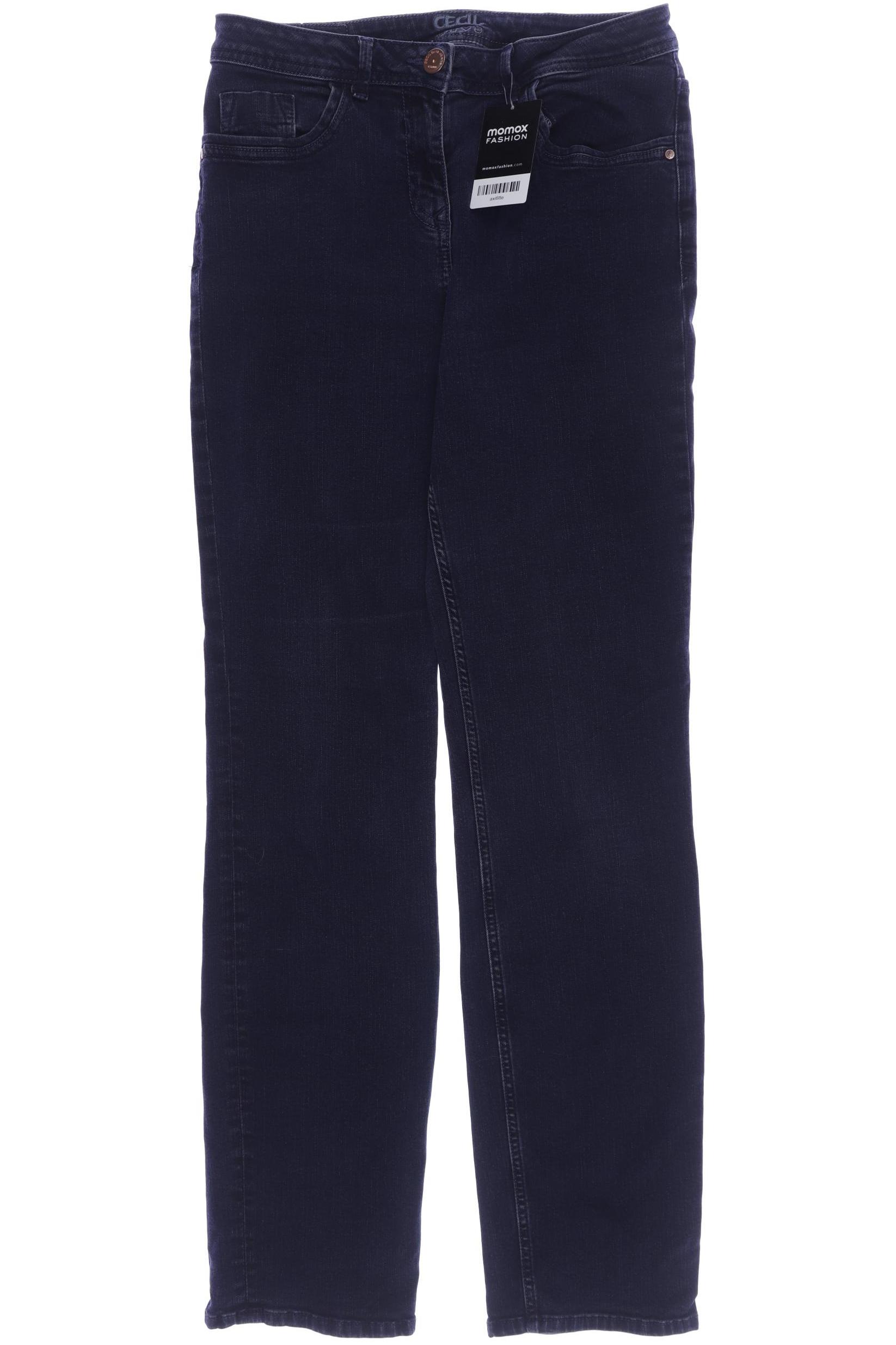 

CECIL Damen Jeans, marineblau