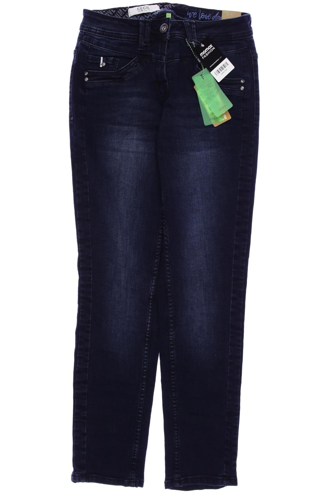 

CECIL Damen Jeans, marineblau