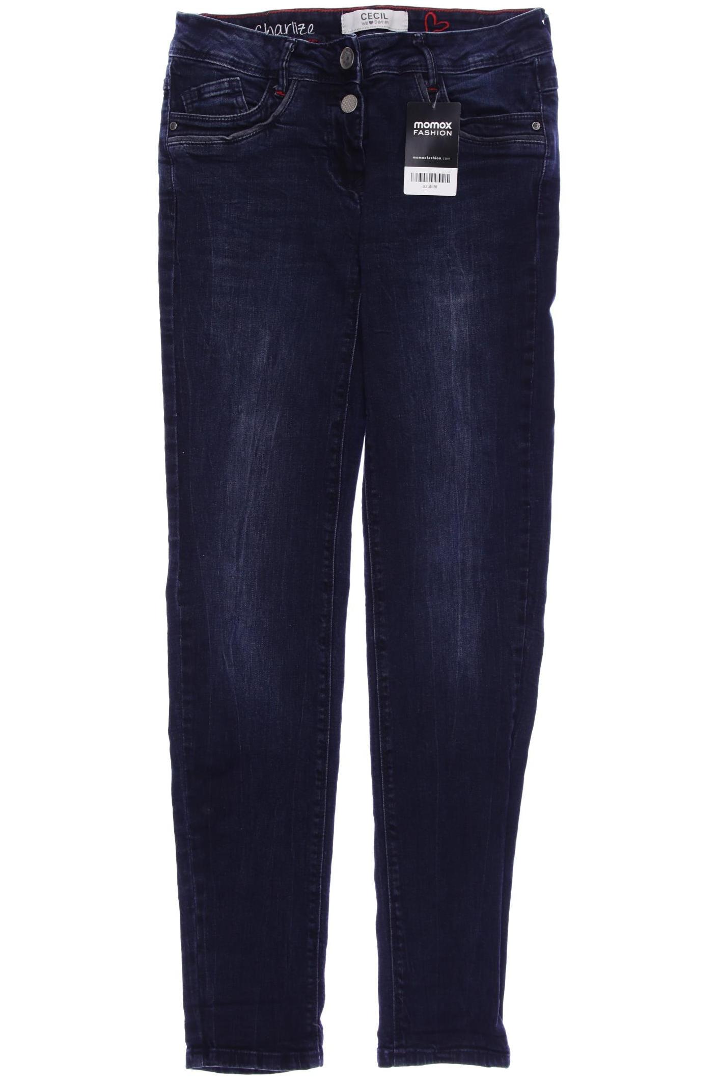 

CECIL Damen Jeans, marineblau