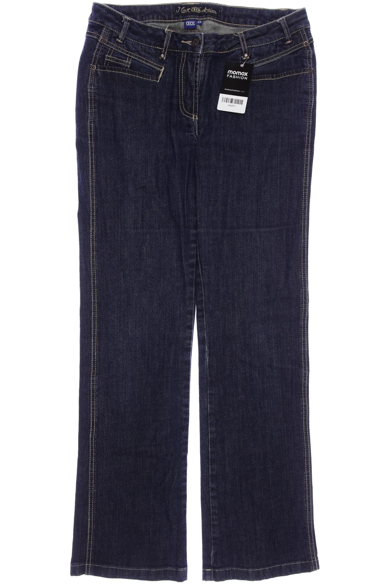 

Cecil Damen Jeans, marineblau, Gr. 29