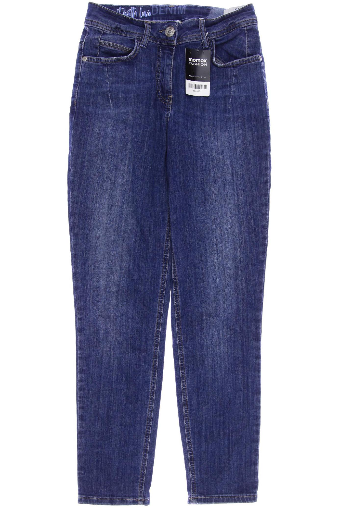 

CECIL Damen Jeans, blau