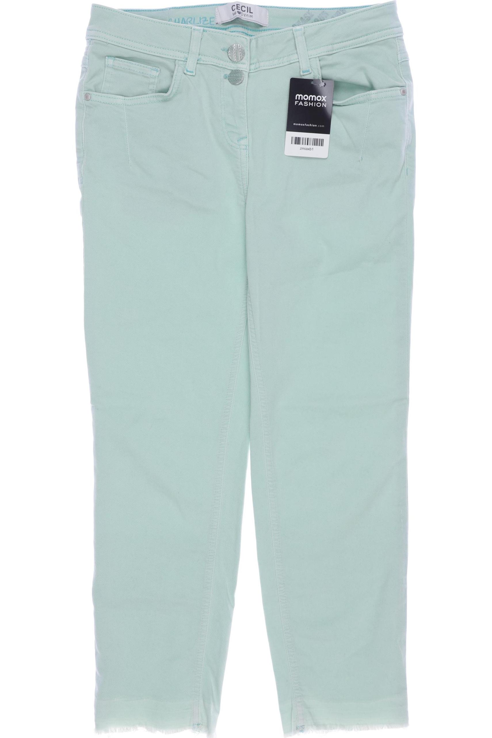 

Cecil Damen Jeans, hellgrün, Gr. 27