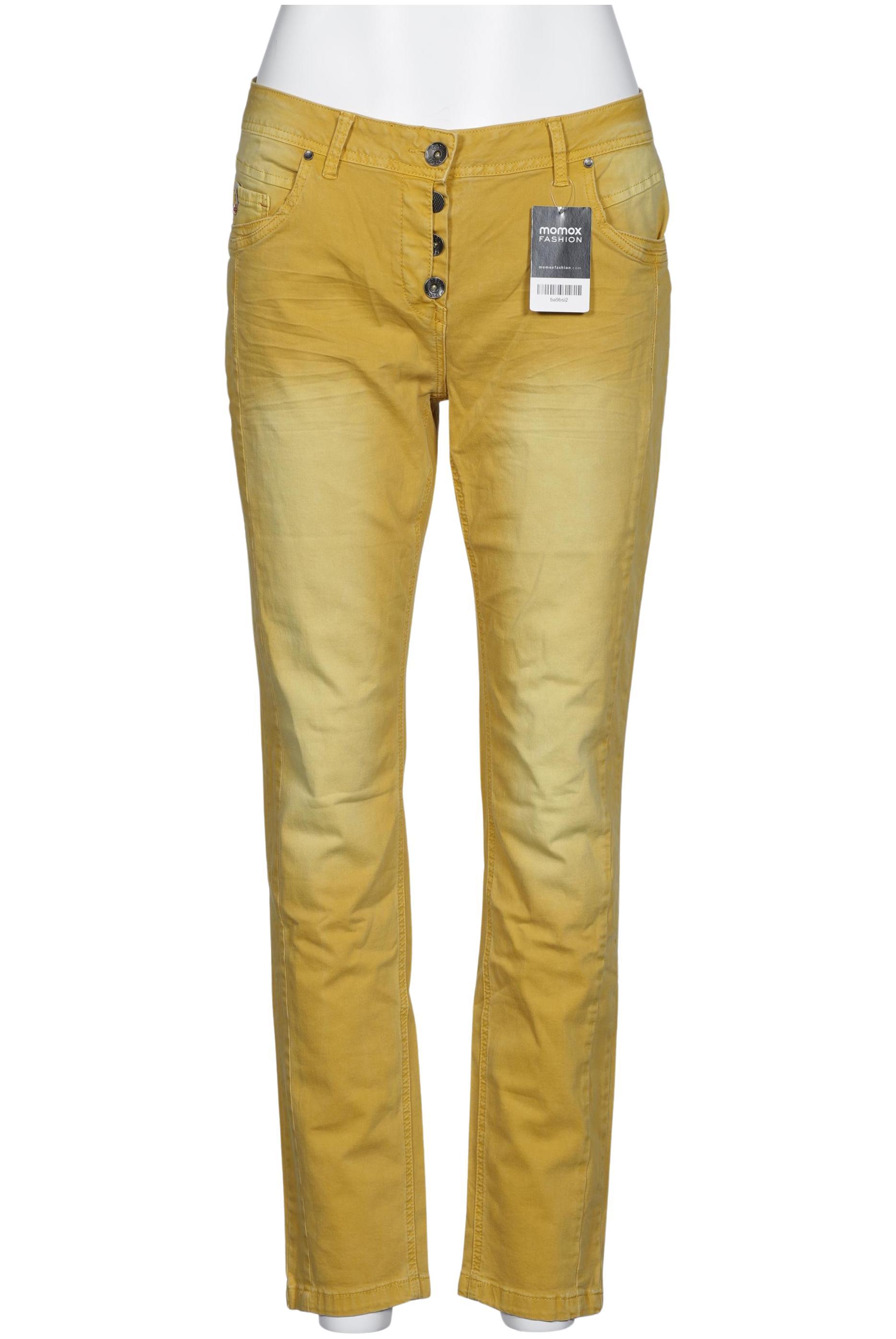 

Cecil Damen Jeans, gelb, Gr. 32