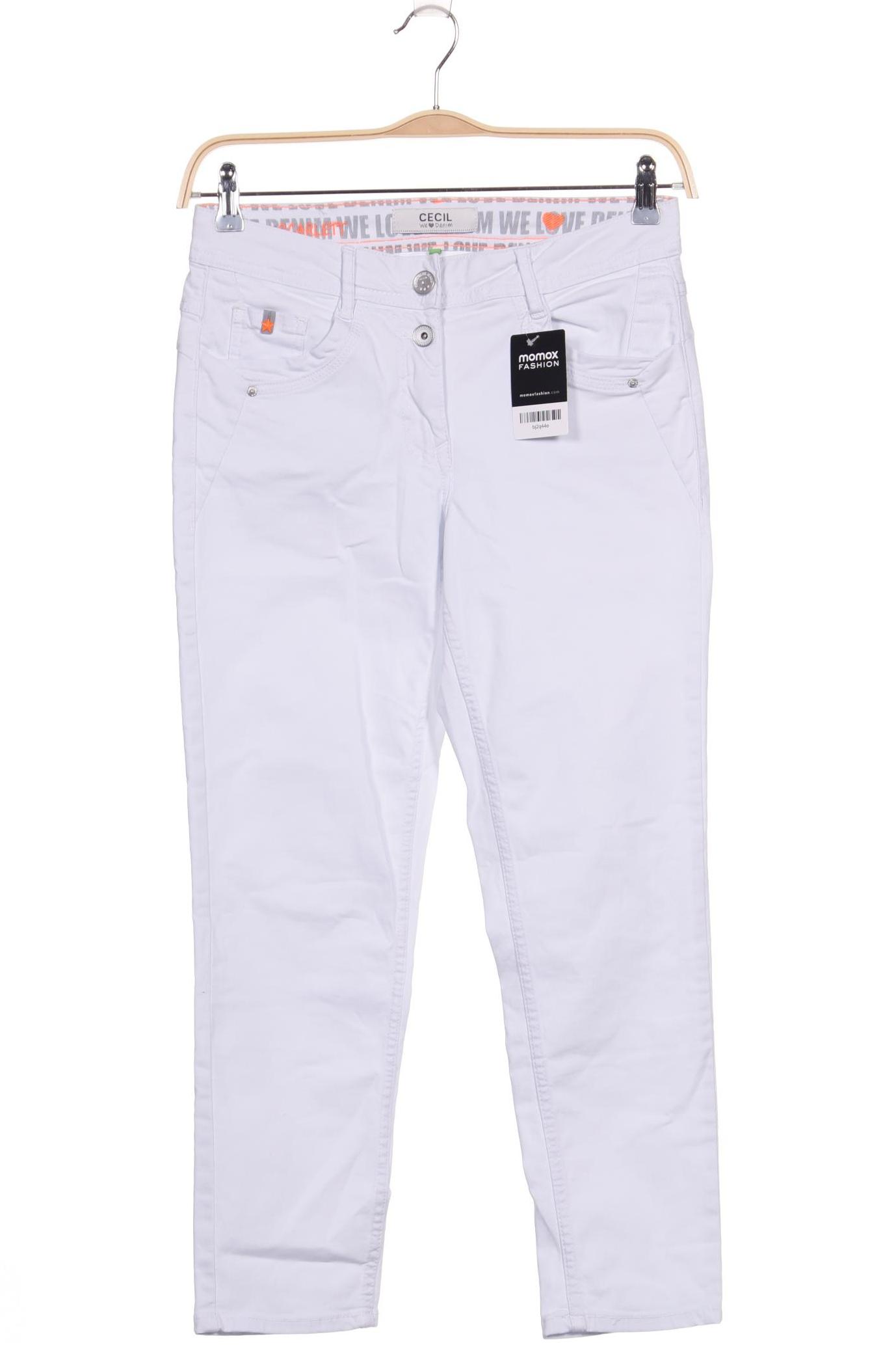 

Cecil Damen Jeans, weiß, Gr. 28