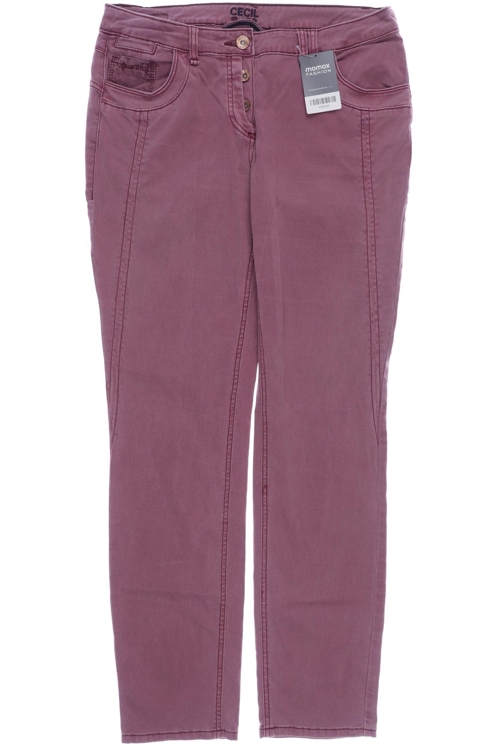 

CECIL Damen Jeans, pink