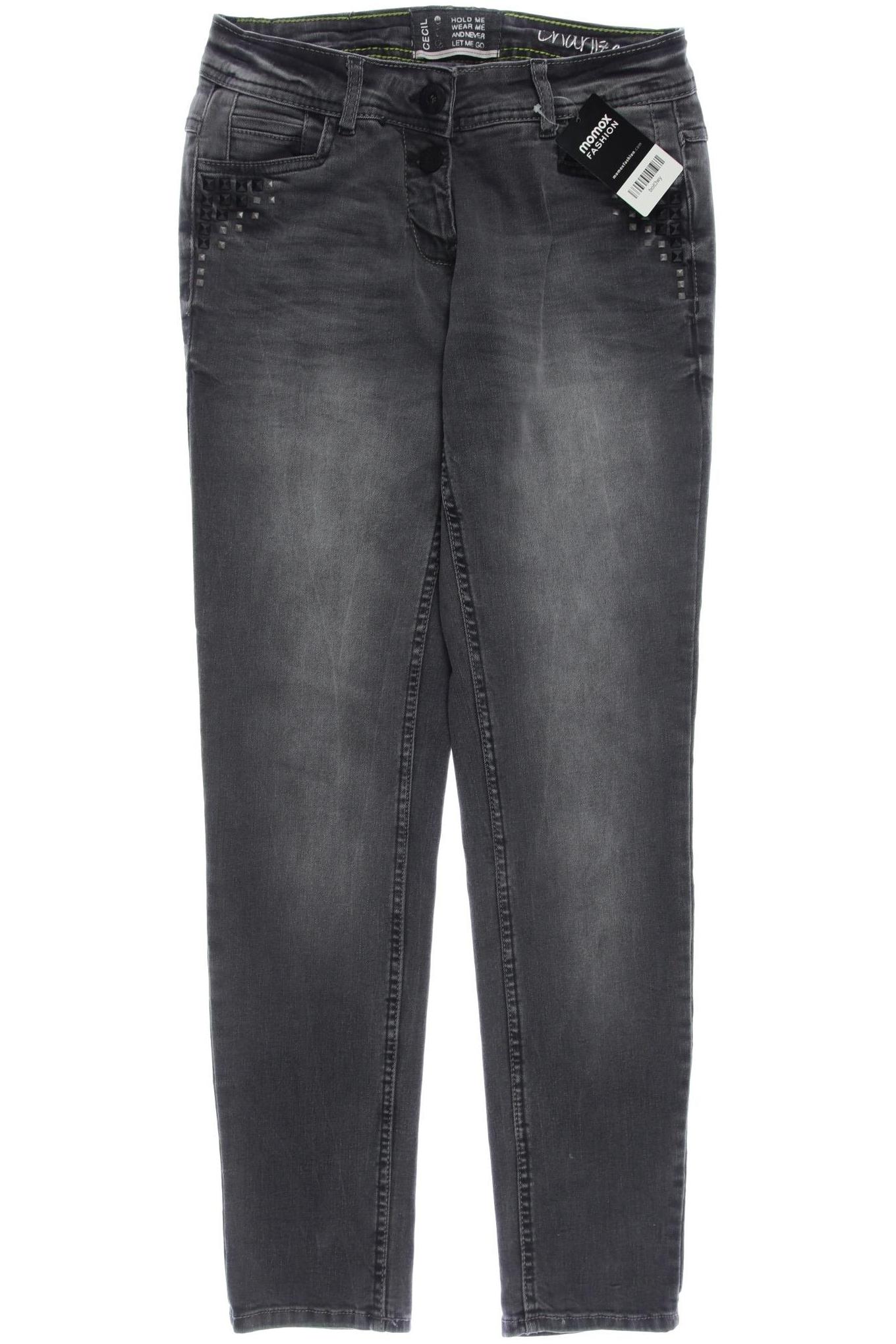 

Cecil Damen Jeans, grau, Gr. 27