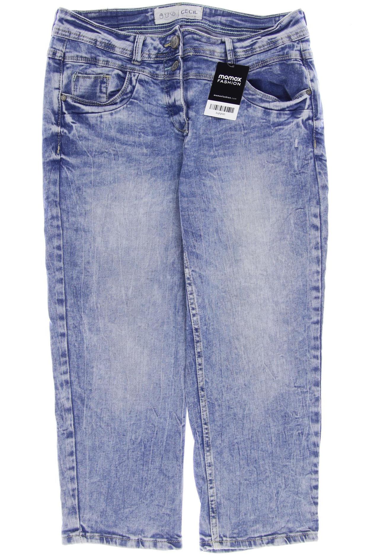 

CECIL Damen Jeans, blau