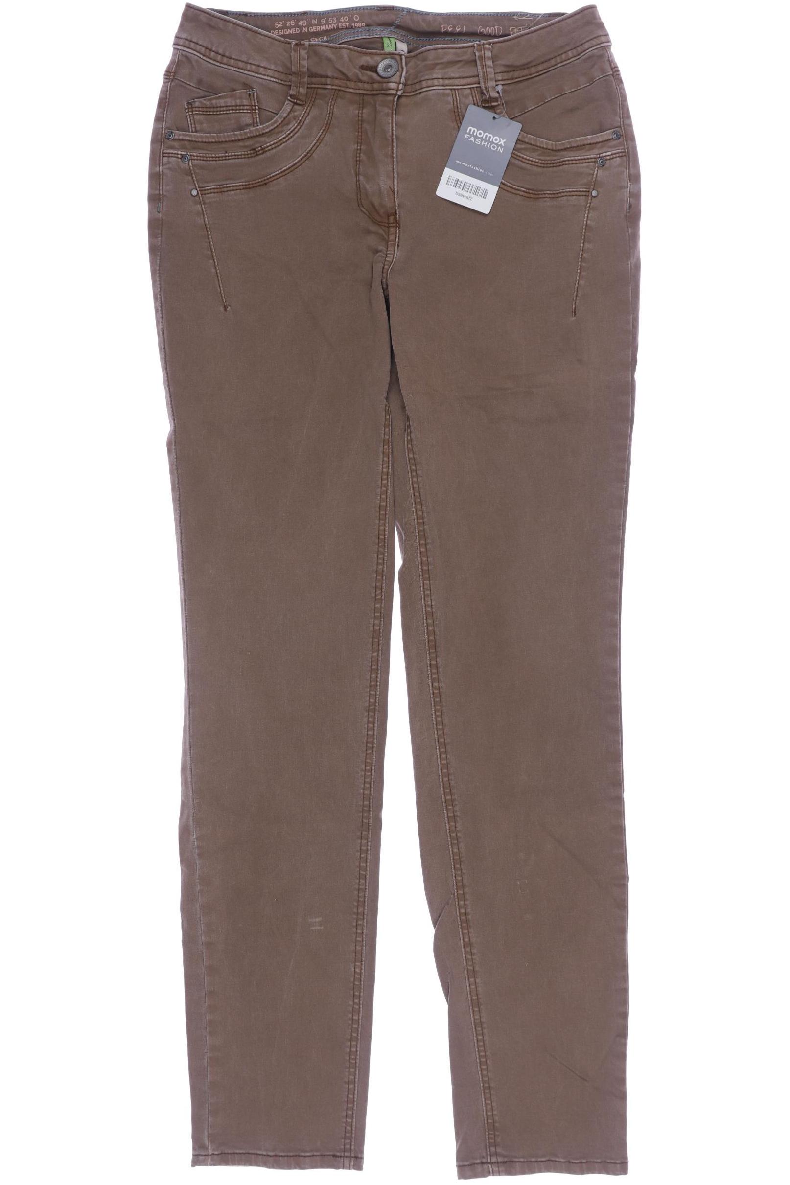 

Cecil Damen Jeans, braun, Gr. 27