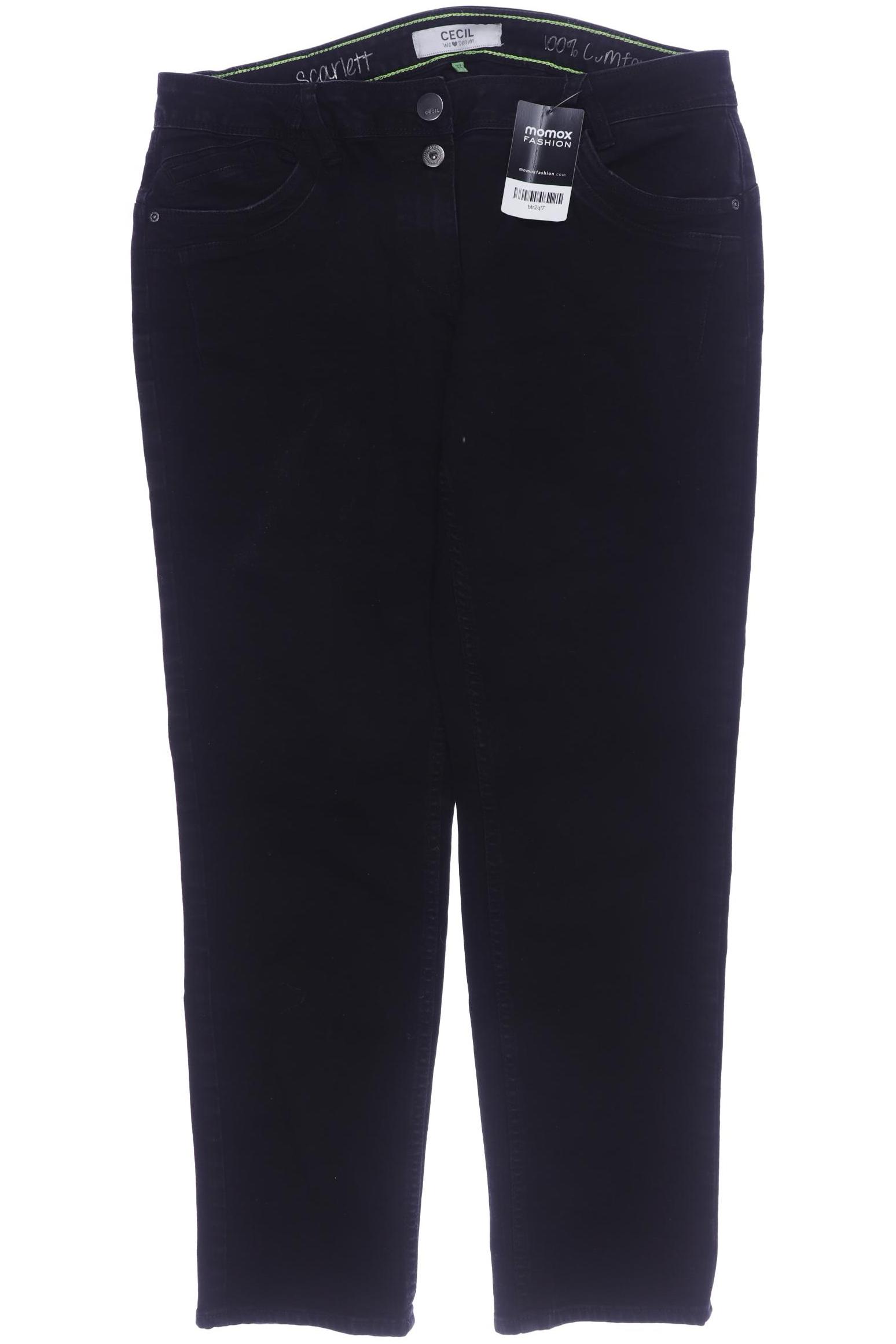

Cecil Damen Jeans, schwarz, Gr. 44