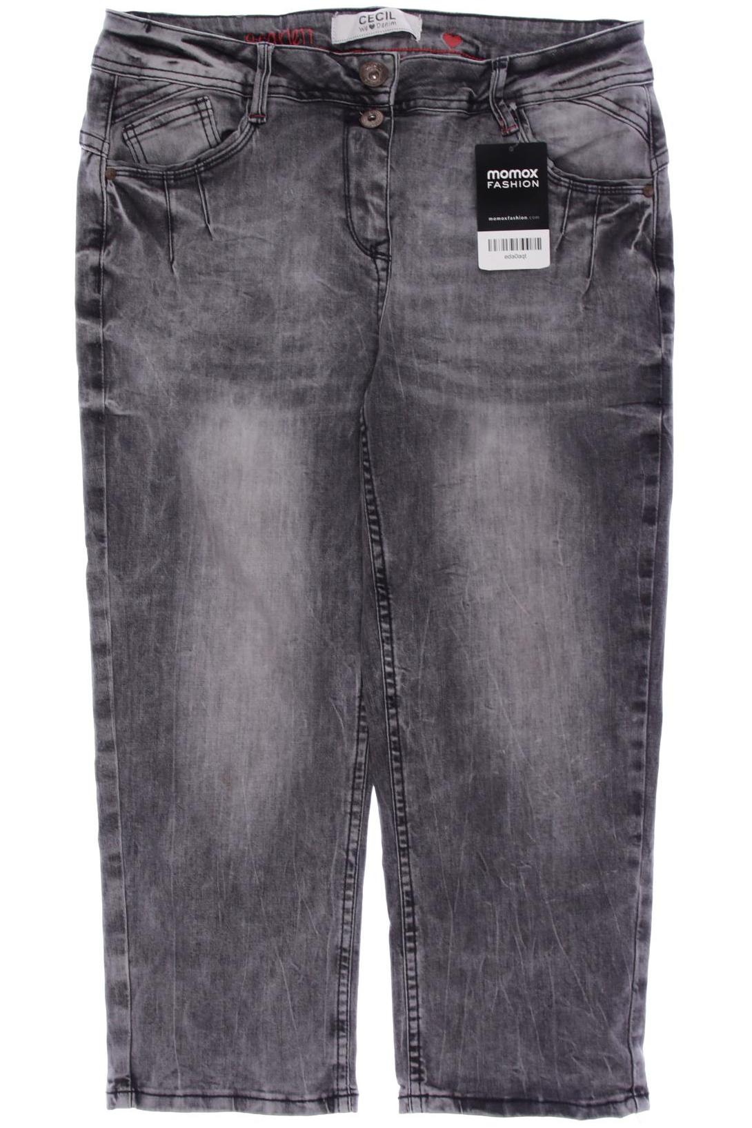 

CECIL Damen Jeans, grau