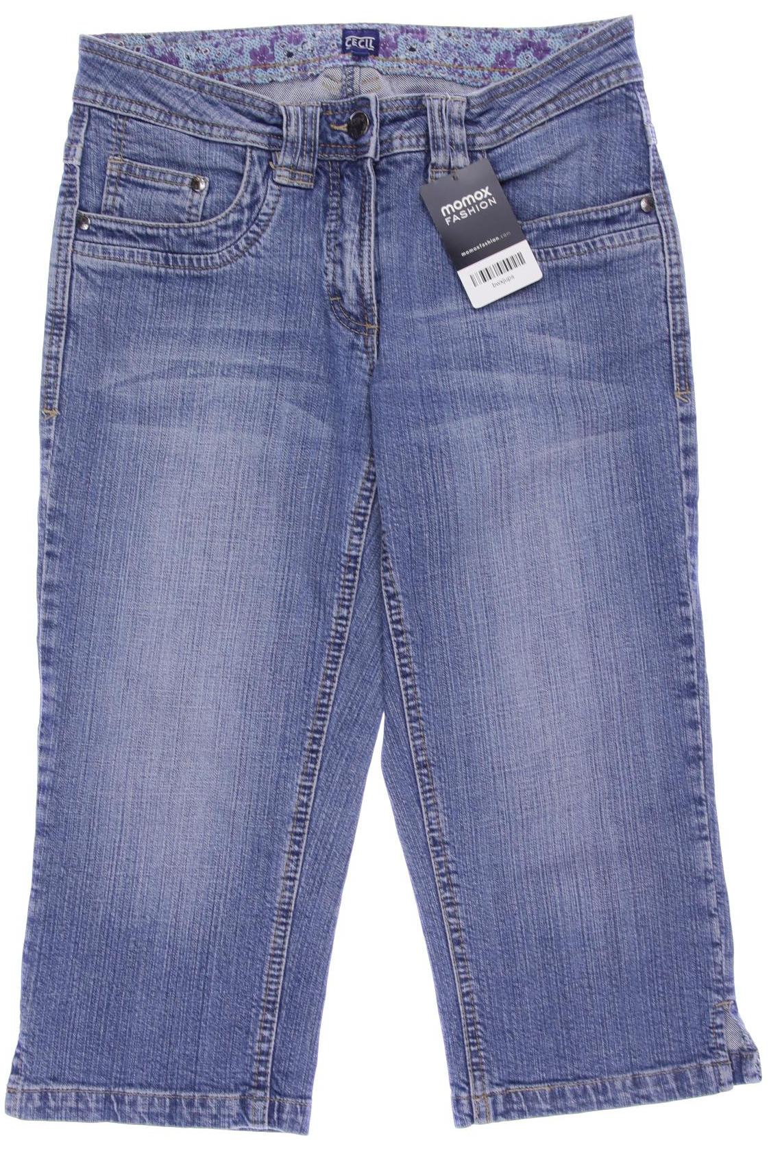 

CECIL Damen Jeans, blau