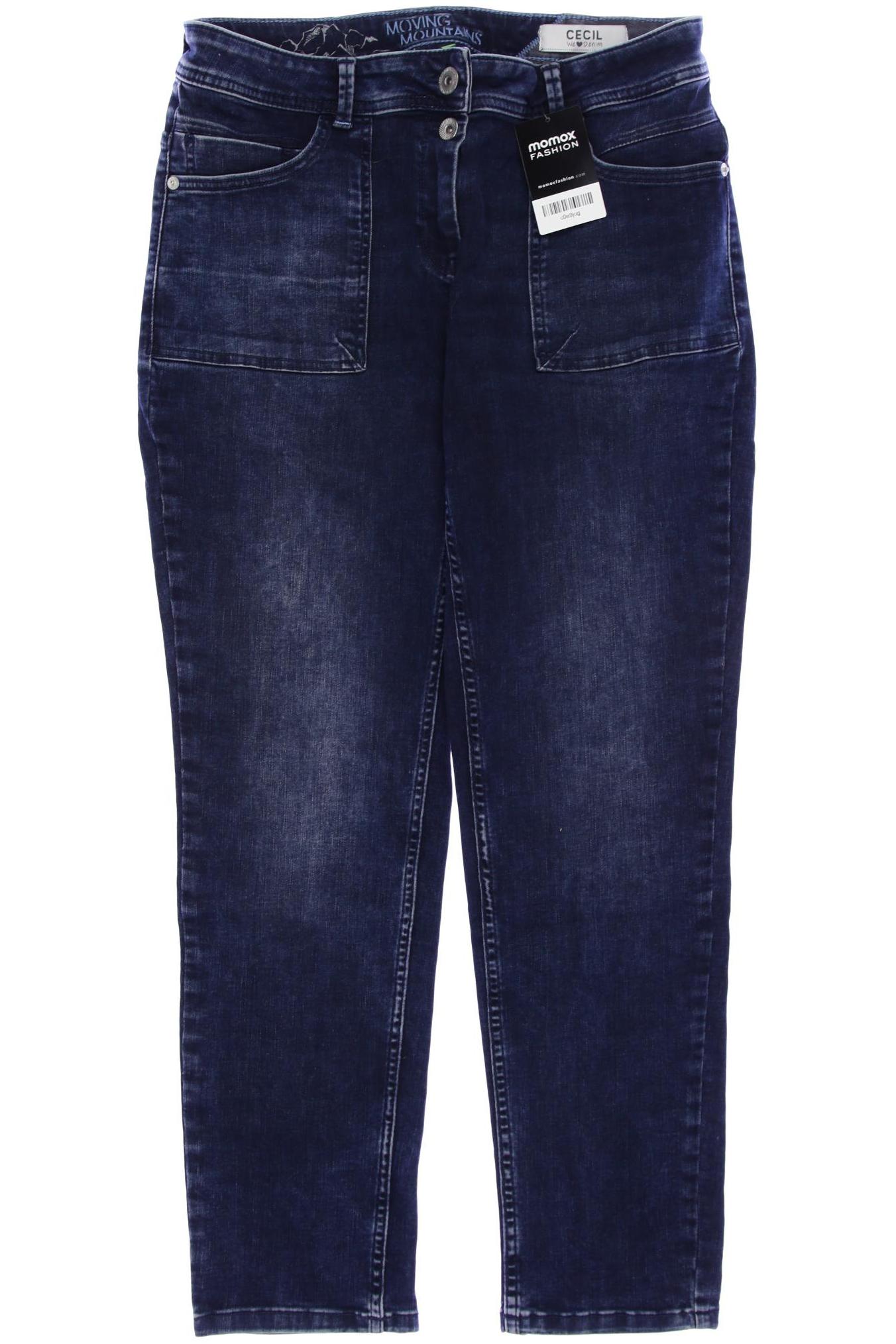 

Cecil Damen Jeans, marineblau, Gr. 42