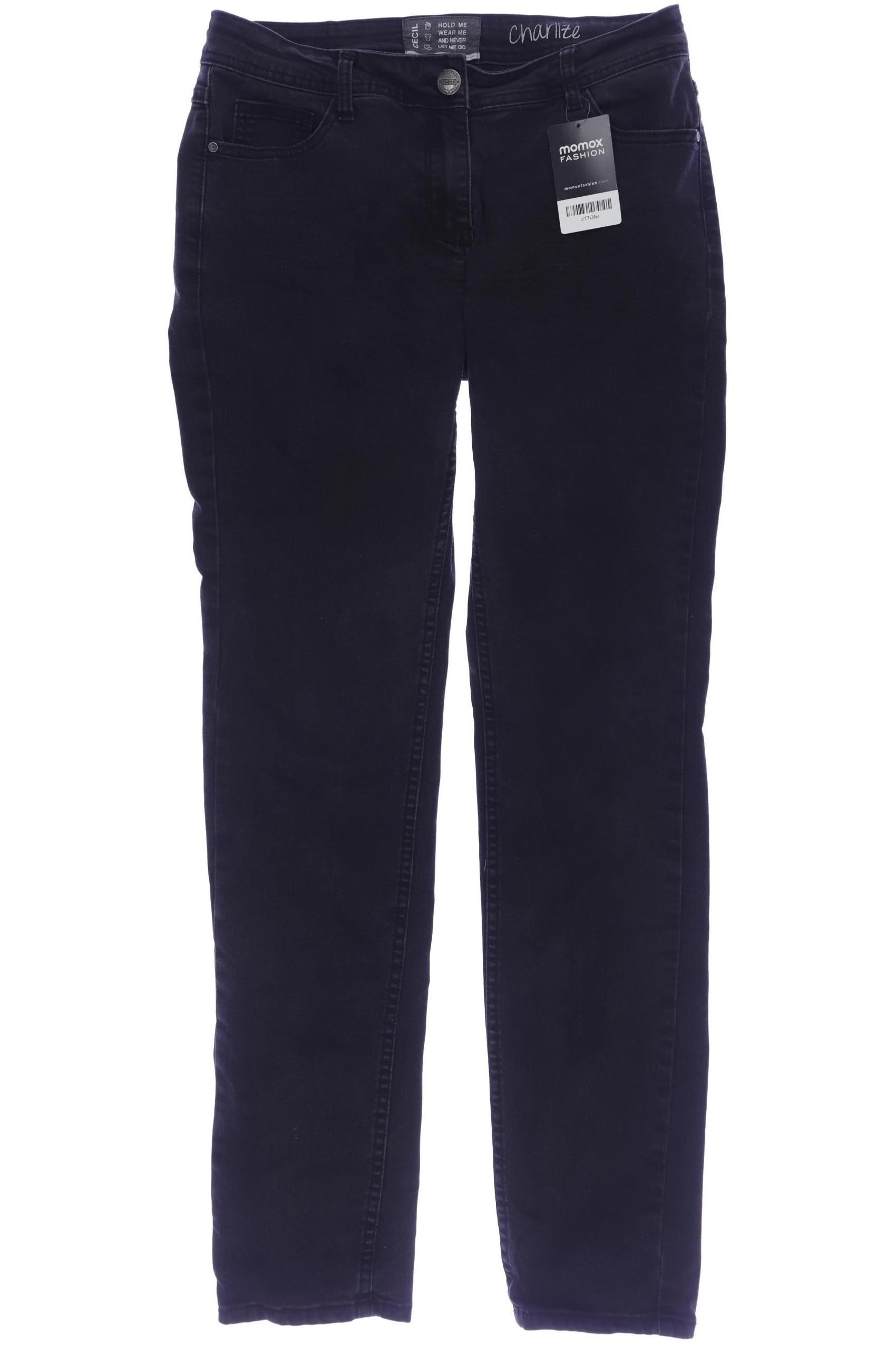 

Cecil Damen Jeans, schwarz, Gr. 30