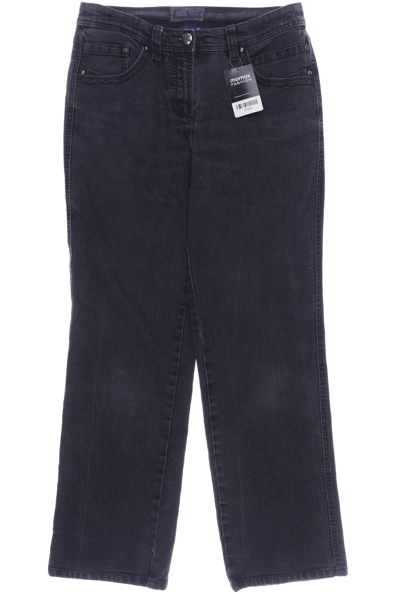 

Cecil Damen Jeans, grau, Gr. 30