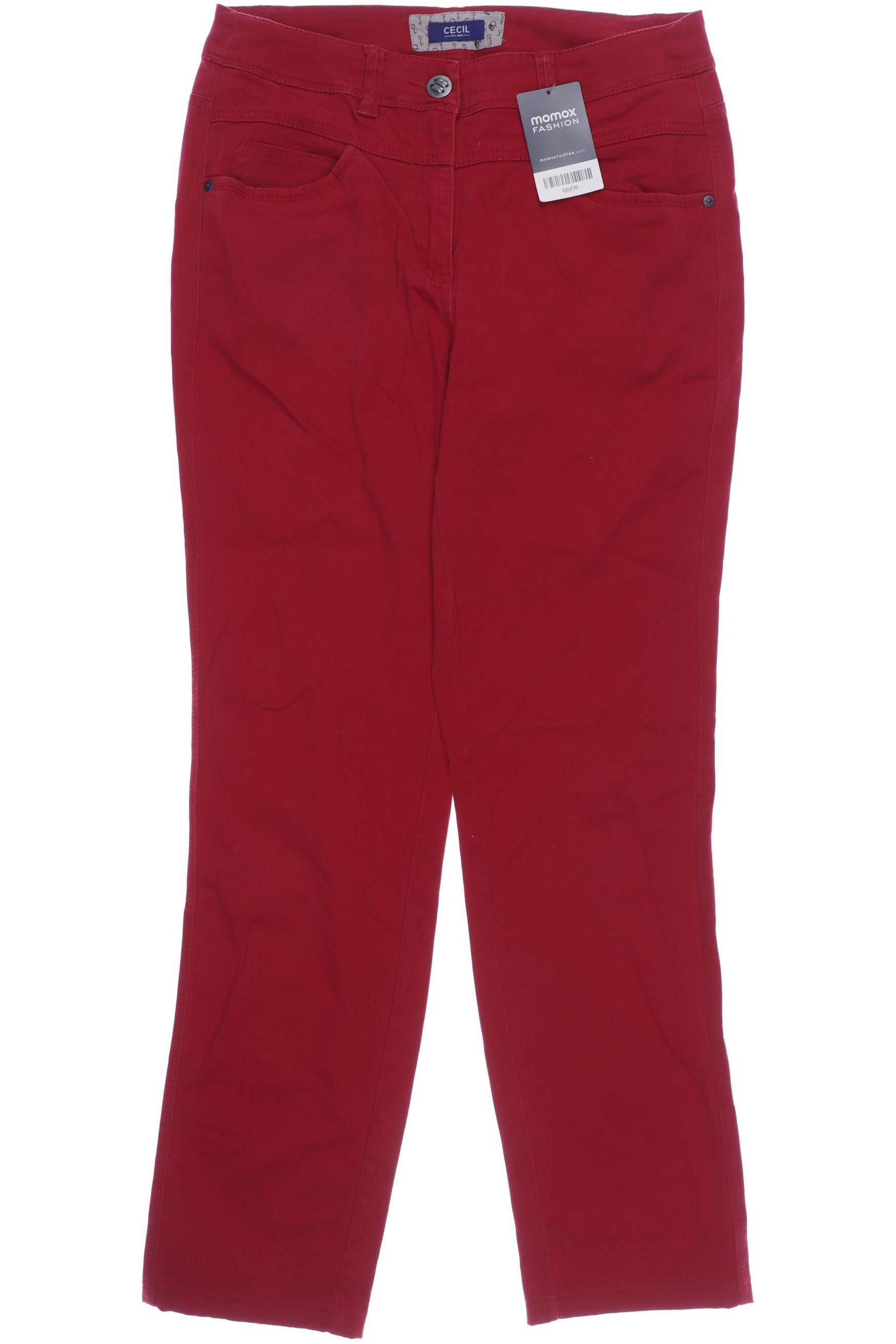 

CECIL Damen Jeans, rot