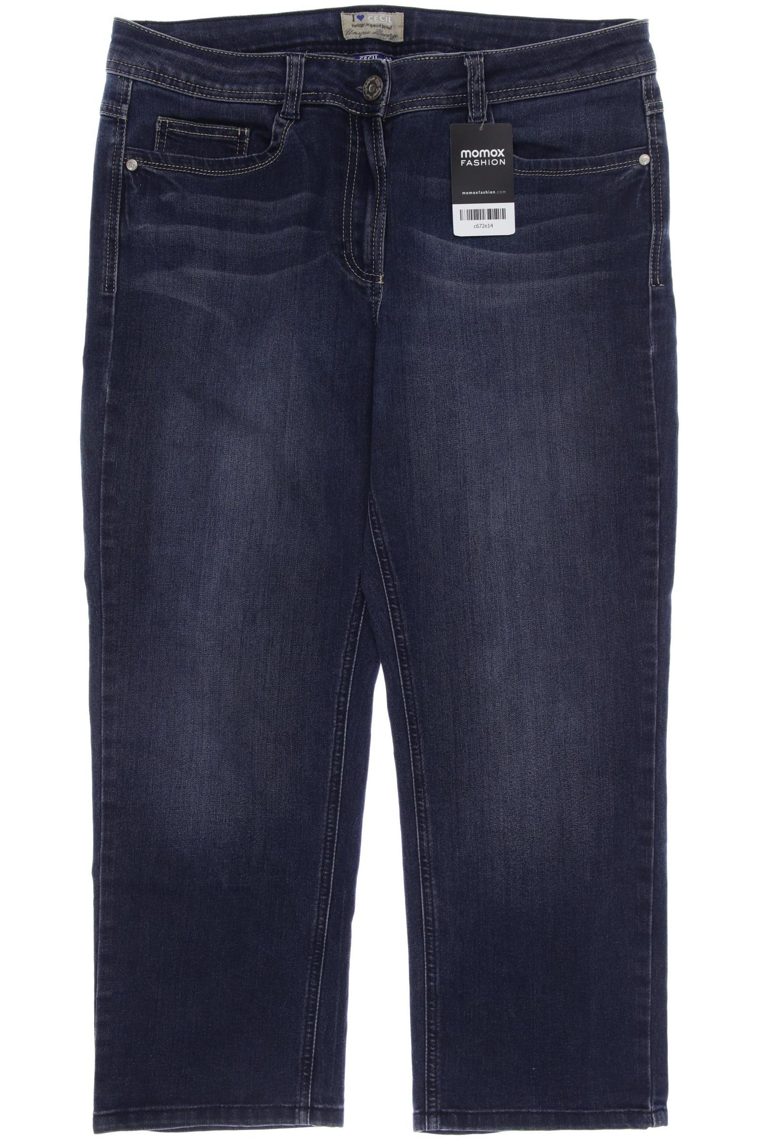 

CECIL Damen Jeans, blau