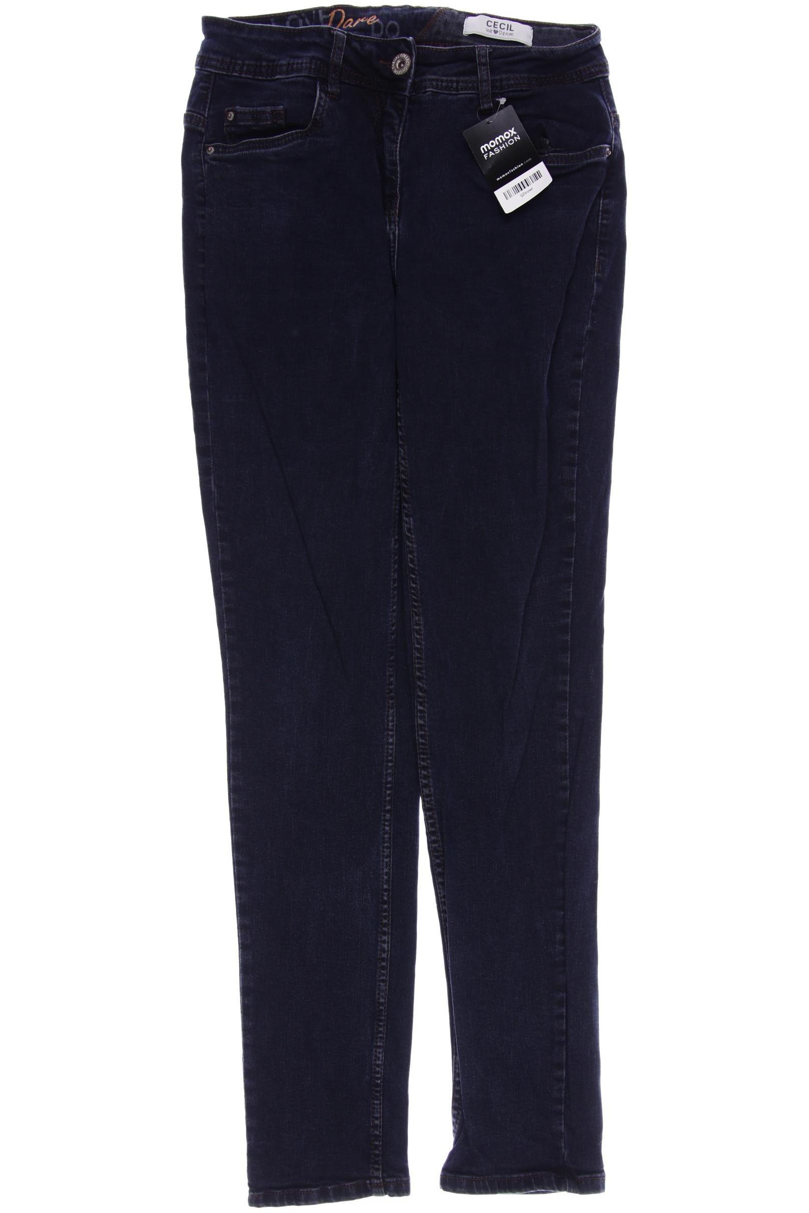 

CECIL Damen Jeans, marineblau